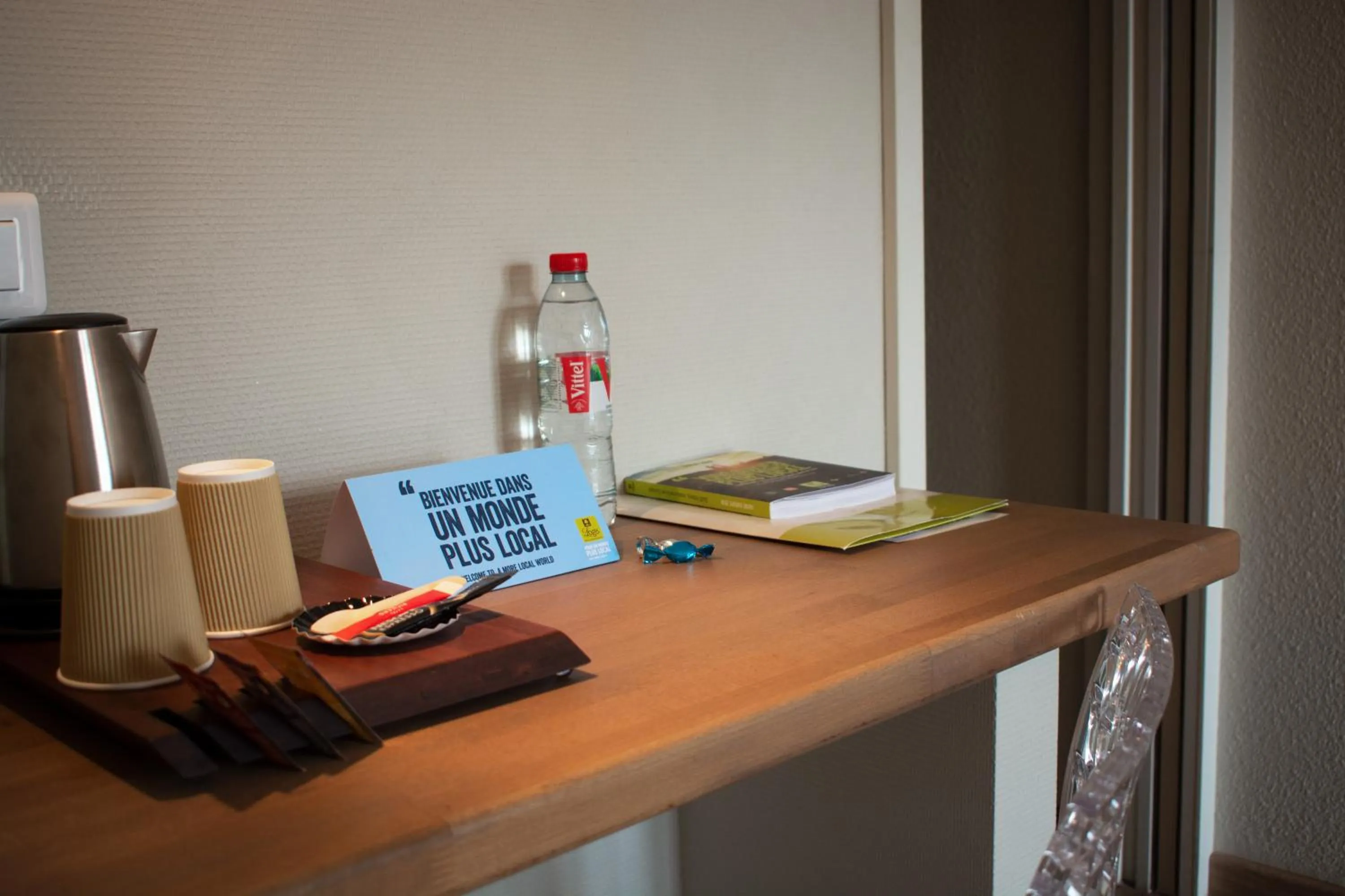 Bedroom in Logis Hotel Epi d'Or