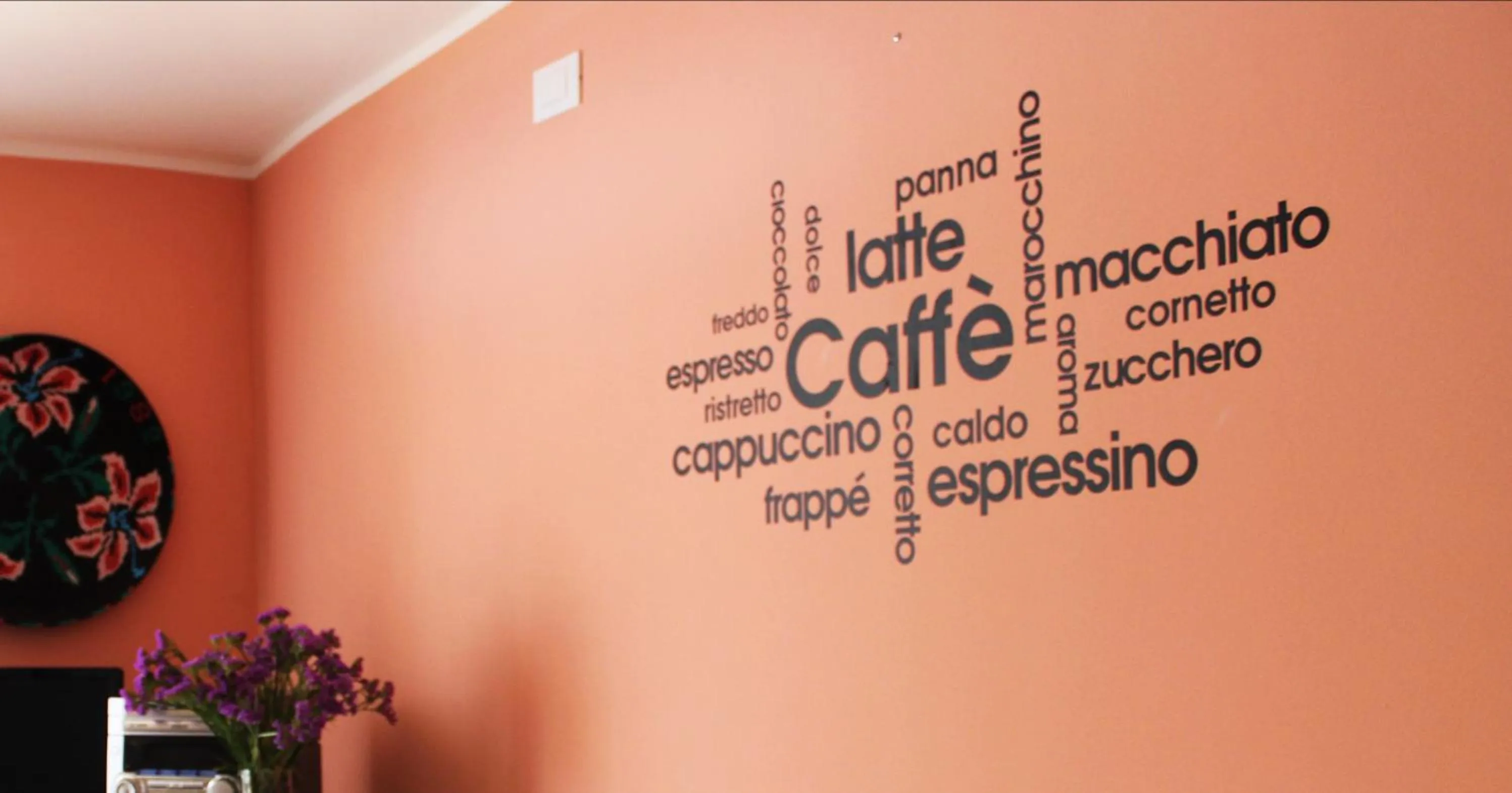 Text overlay in B&B L'alba Nel Golfo