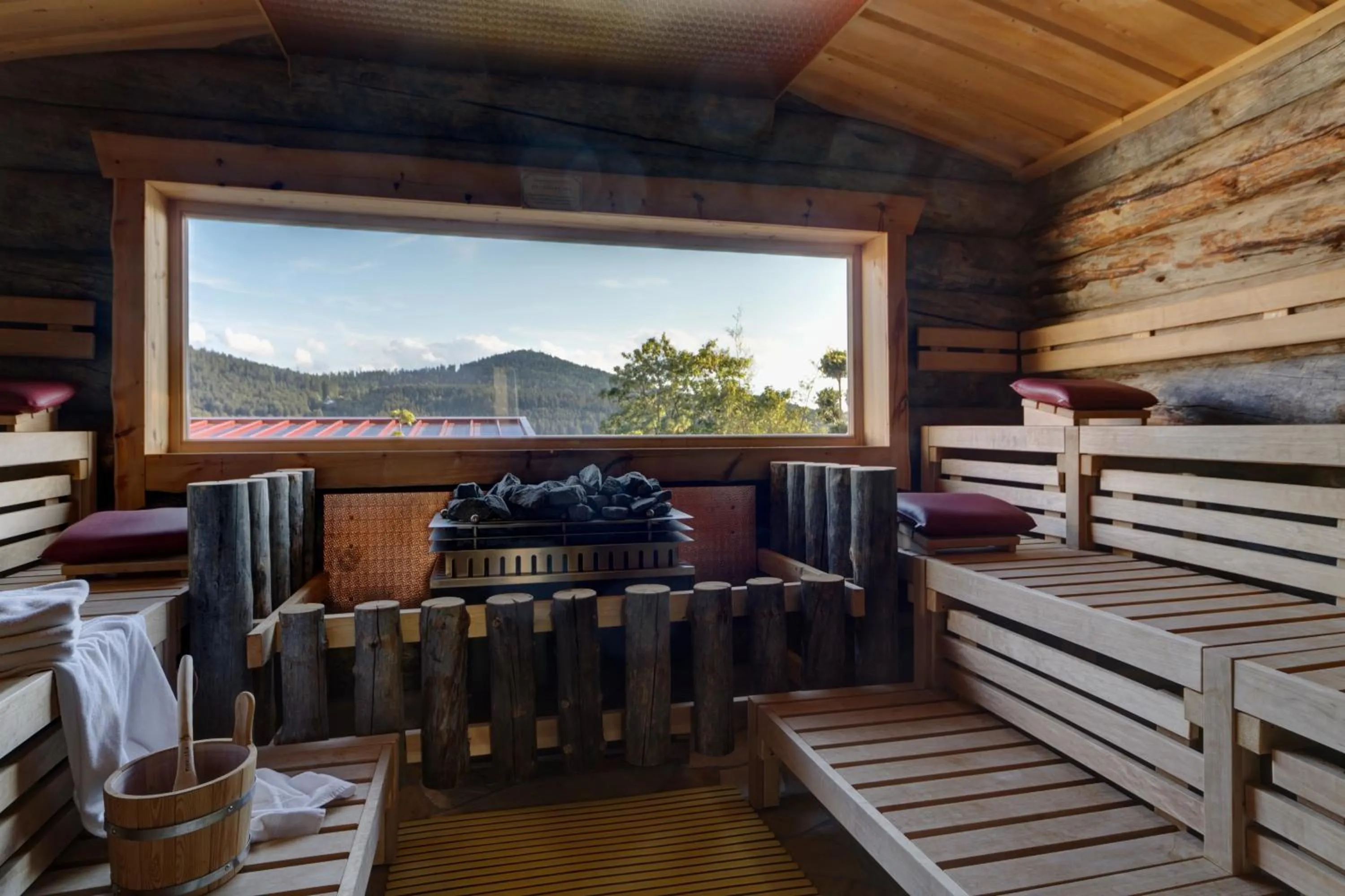 Sauna in Wellnesshotel Hofbräuhaus