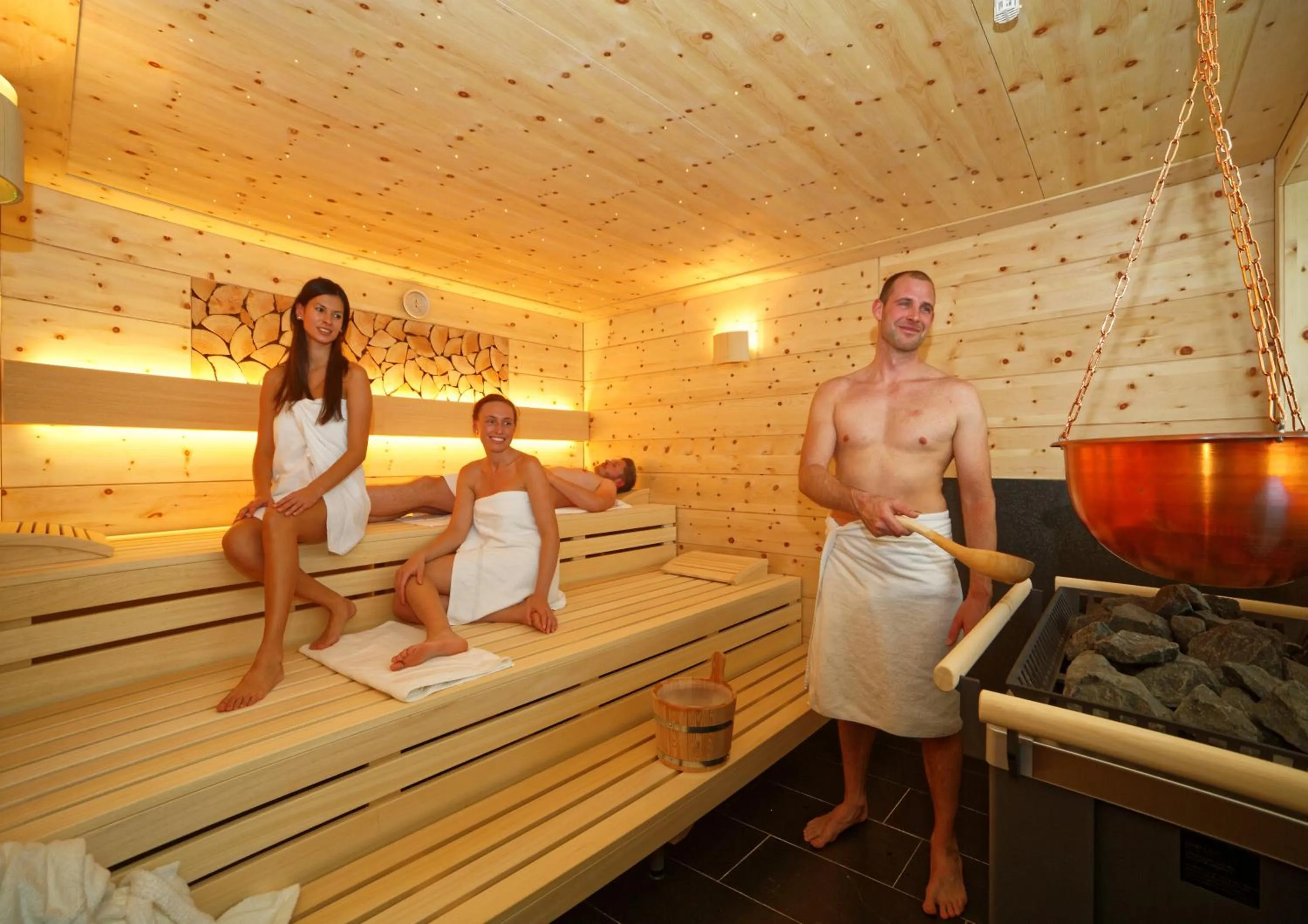 Sauna in Wellnesshotel Hofbräuhaus