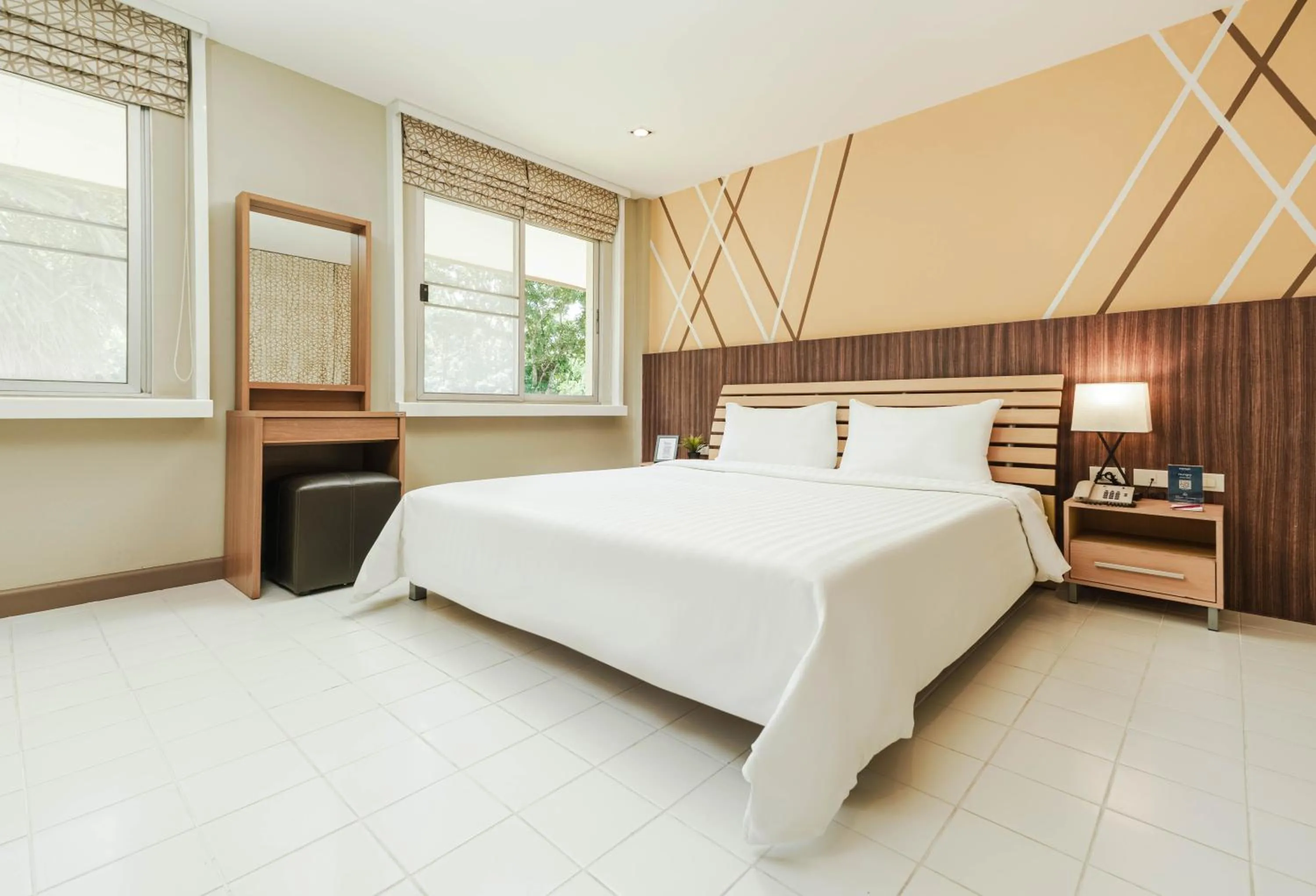 Bed in Pattana Sports Resort