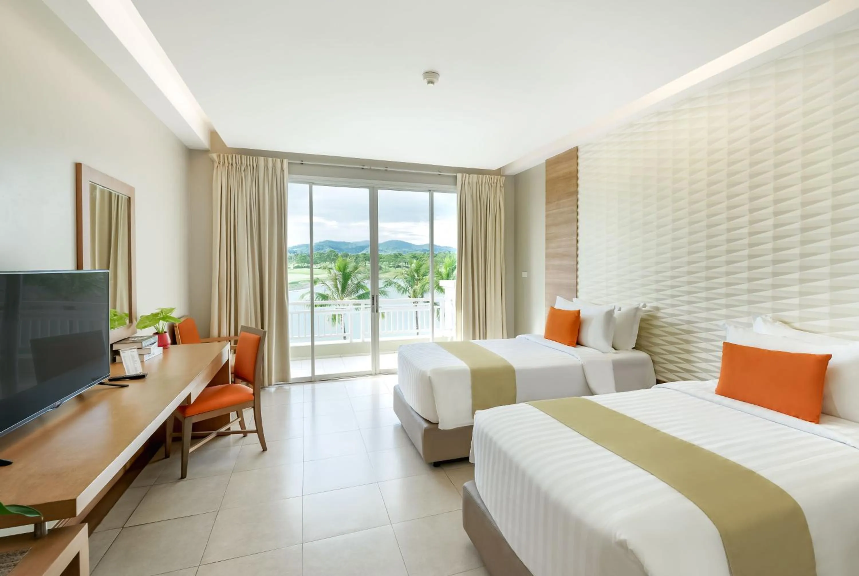 Bed in Pattana Sports Resort