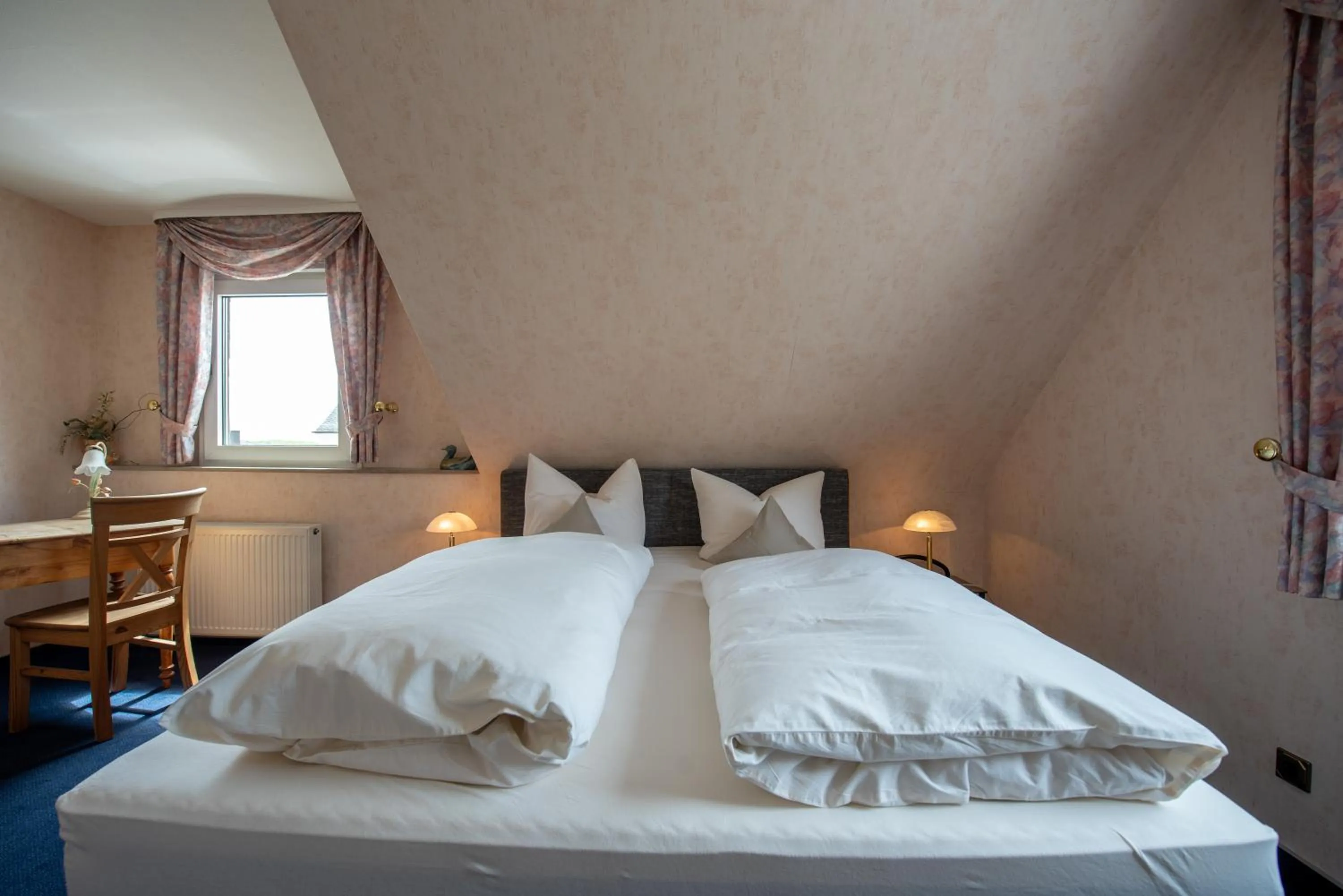 Bed in Hotel Schatulle