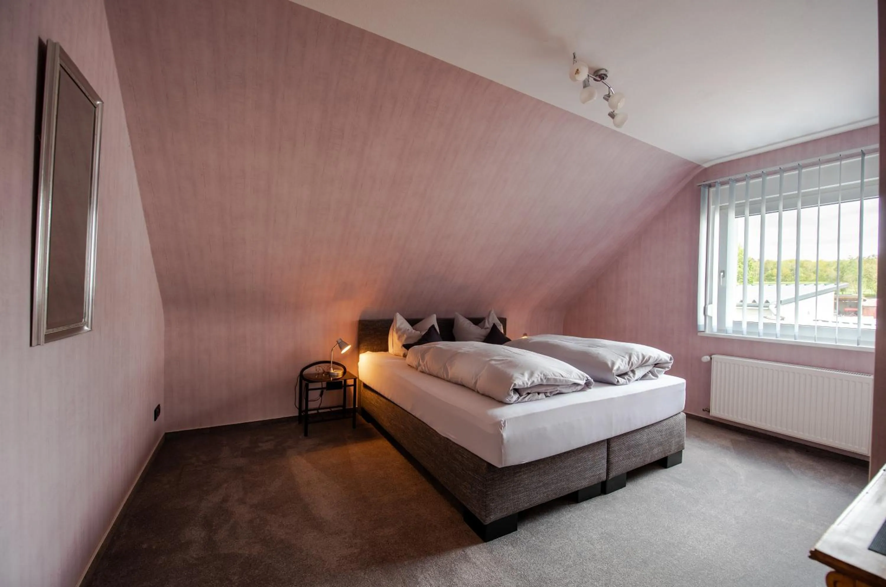 Bed in Hotel Schatulle