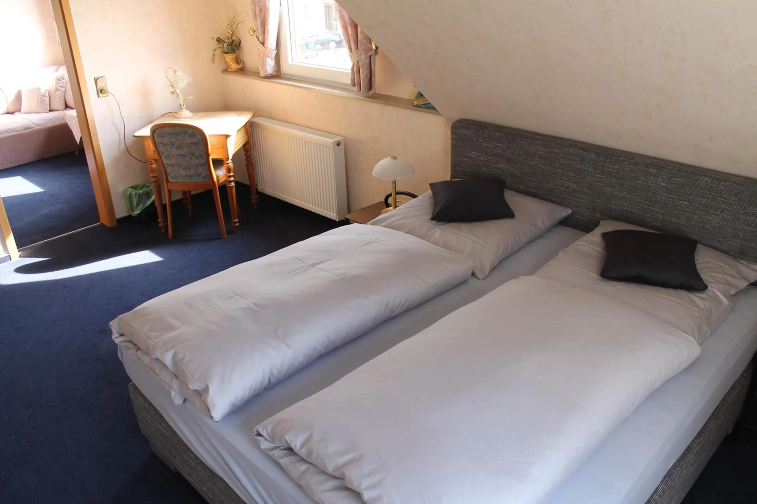 Bed in Hotel Schatulle