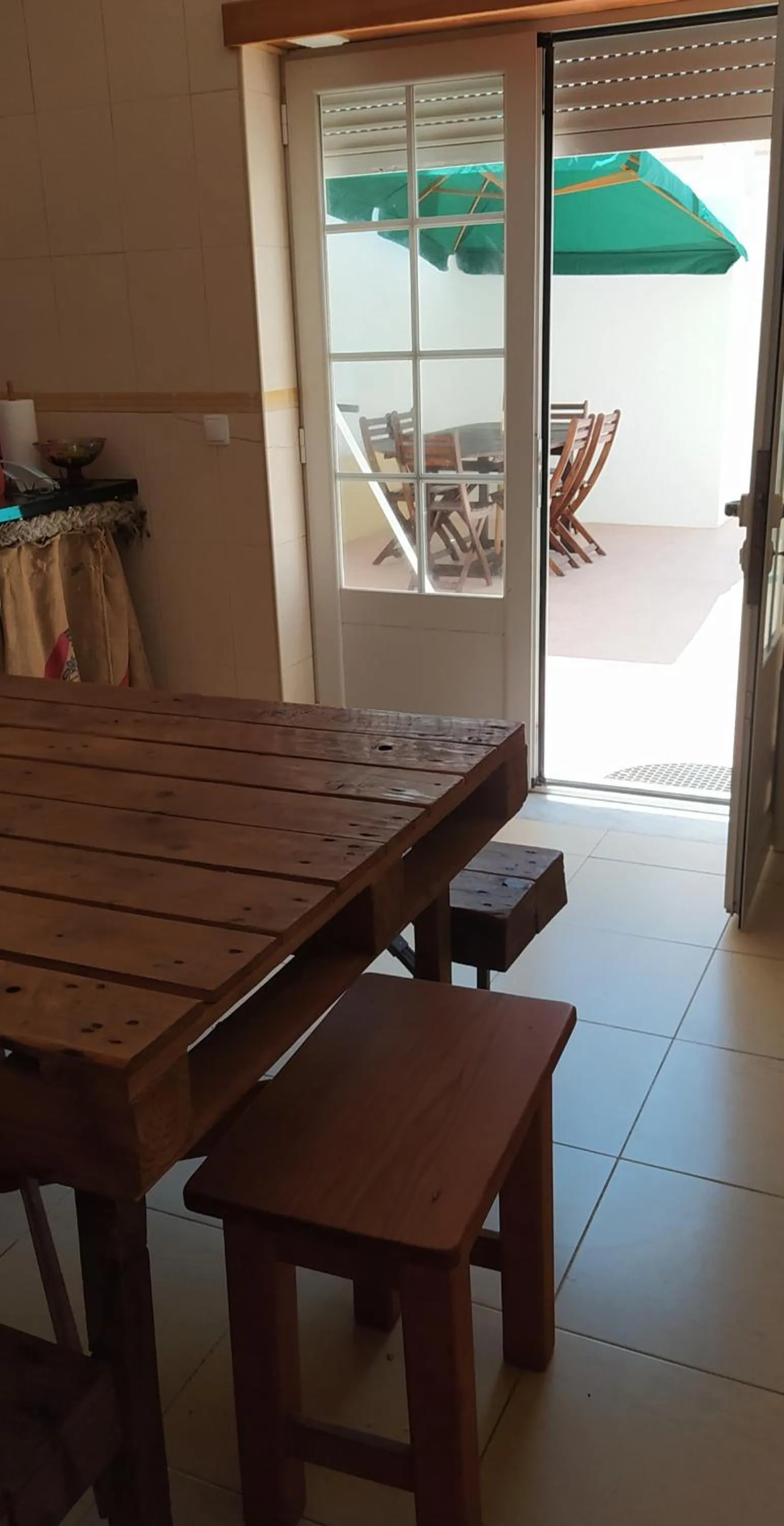 Dining area in Green House