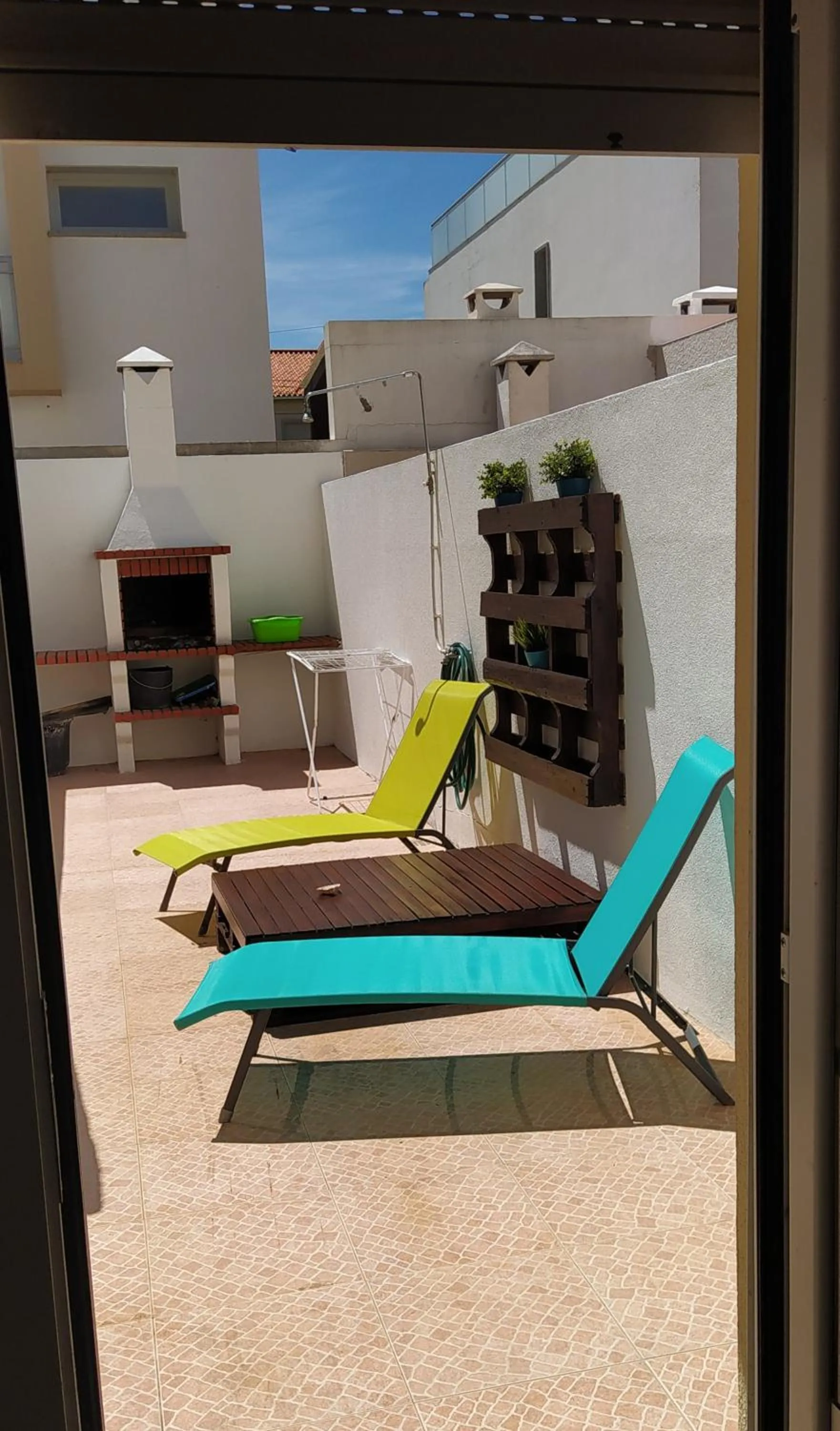 Patio in Green House