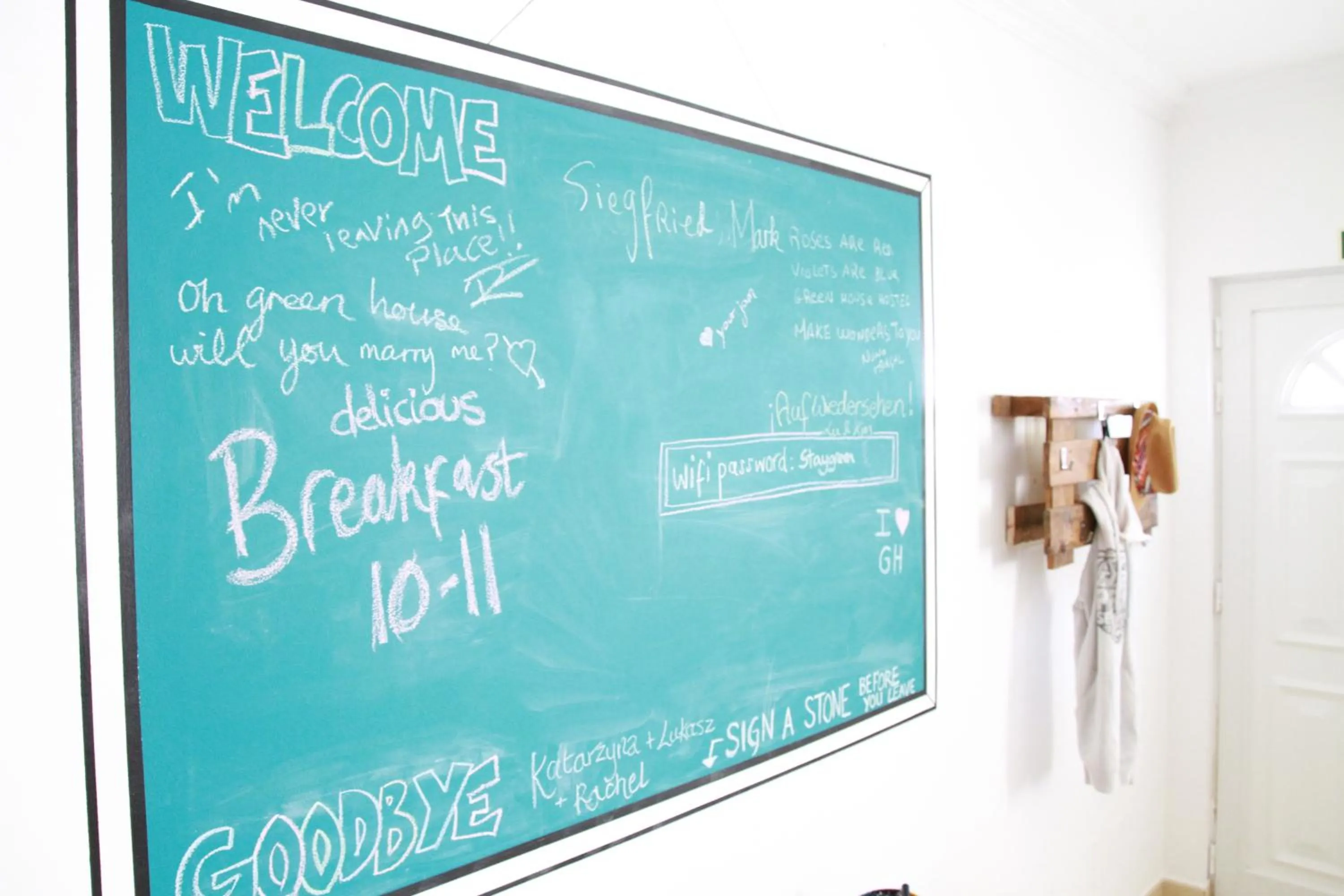 Decorative detail in Green House