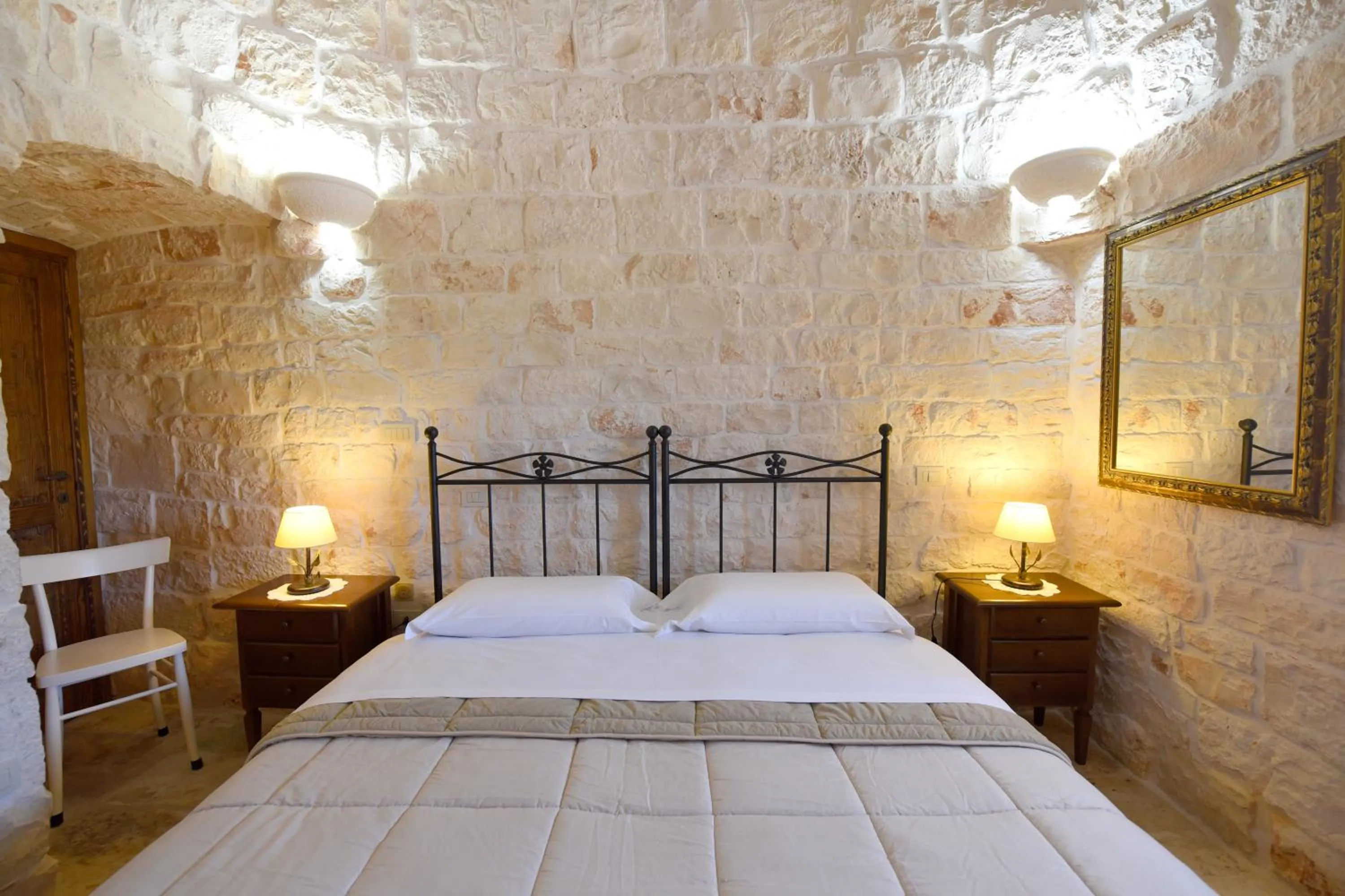 Bed in Masseria Peppeturro