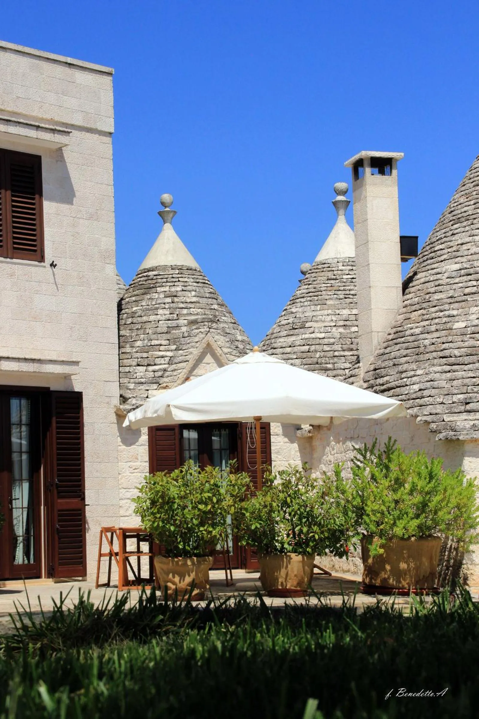 Patio in Masseria Peppeturro