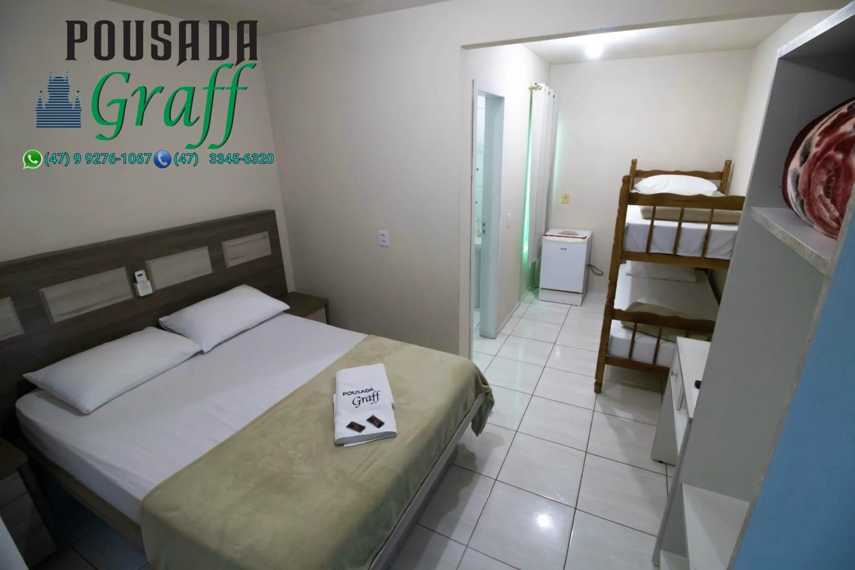 Photo of the whole room, Bed in Pousada Graff