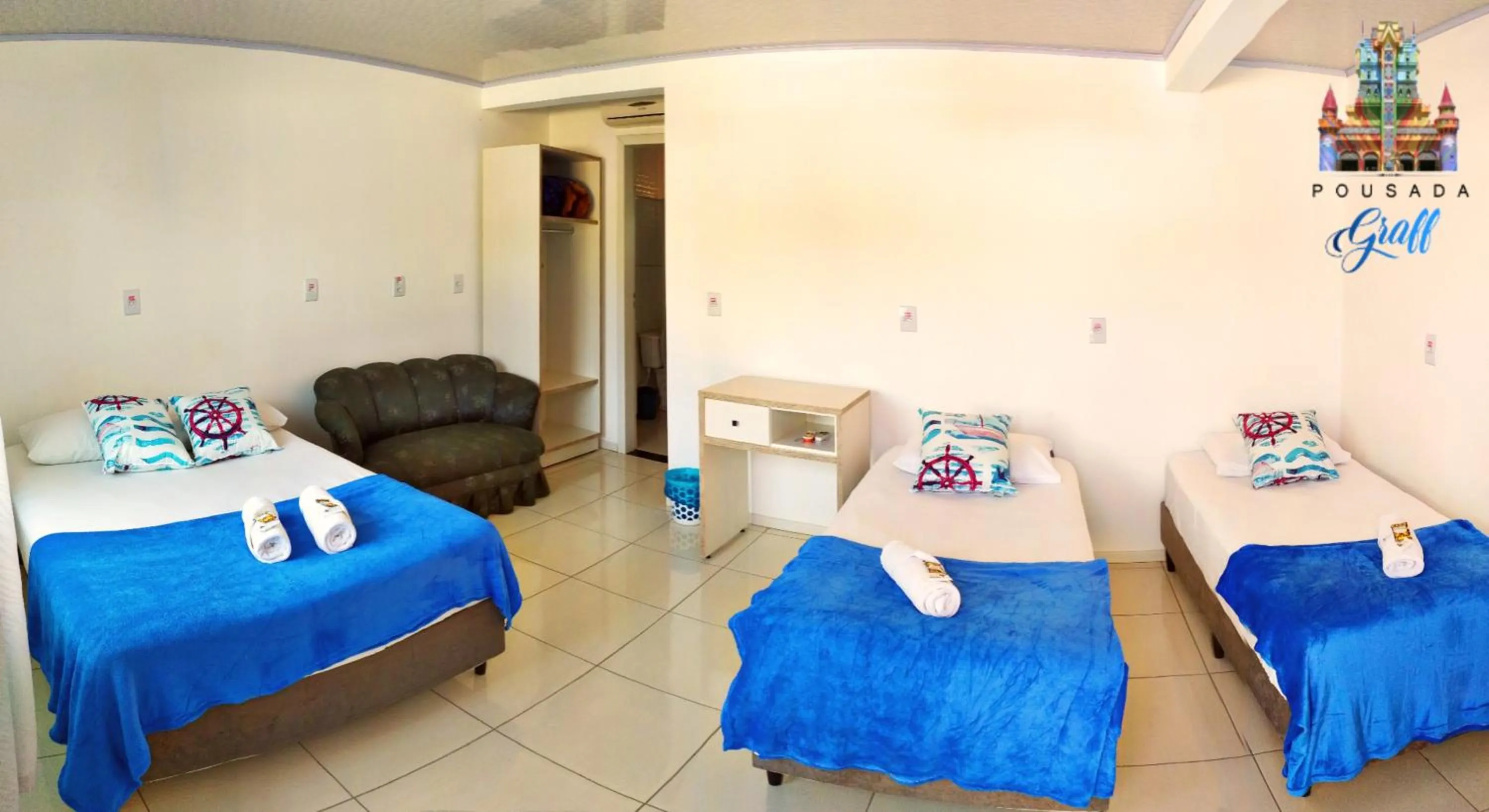 Photo of the whole room, Bed in Pousada Graff