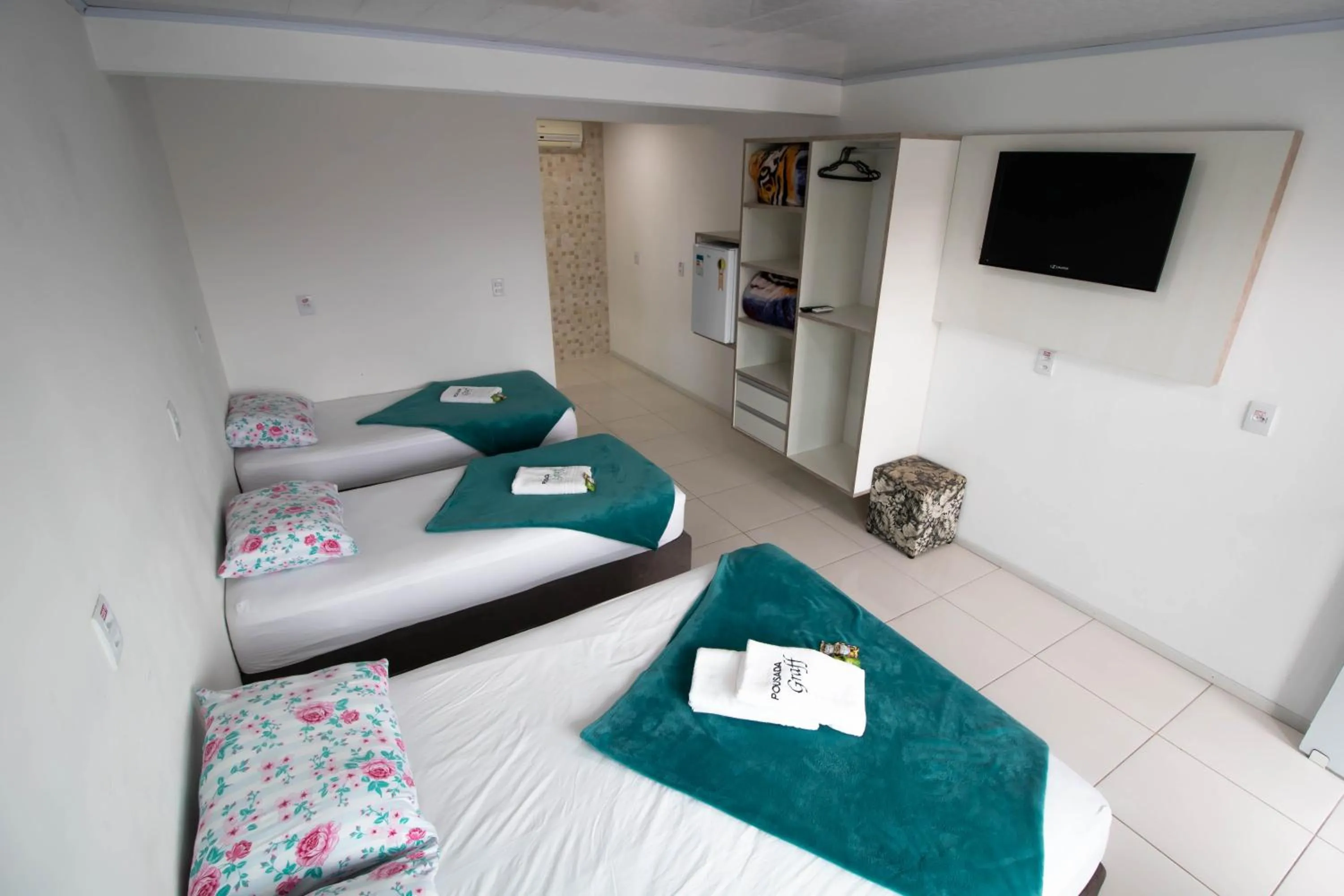 Bedroom, Bed in Pousada Graff