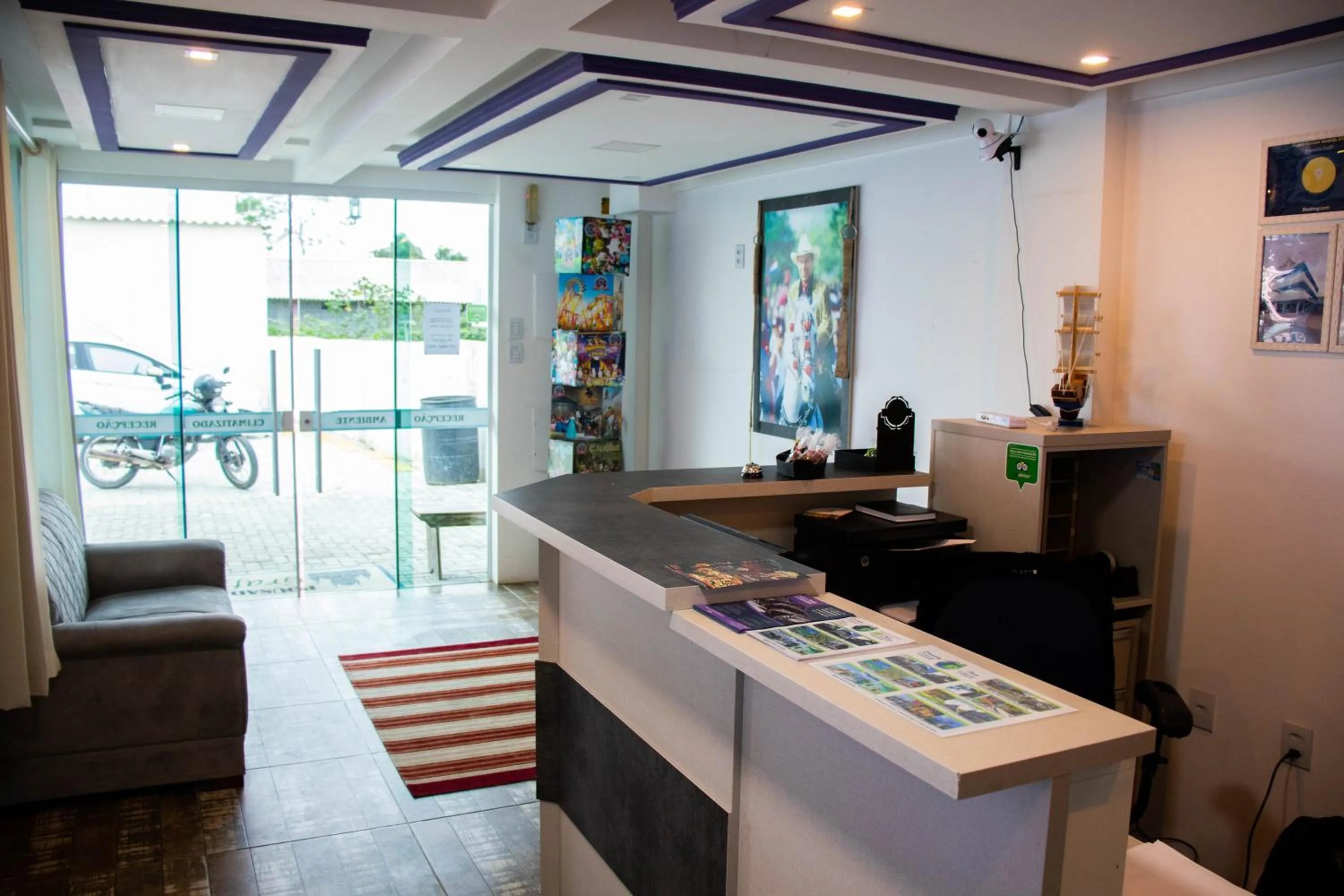 Lobby or reception in Pousada Graff