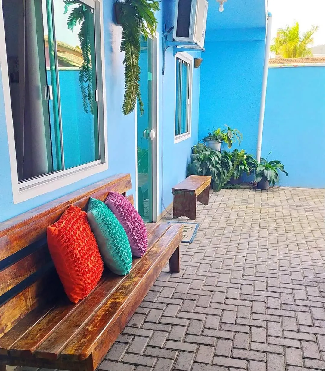 Patio in Pousada Graff