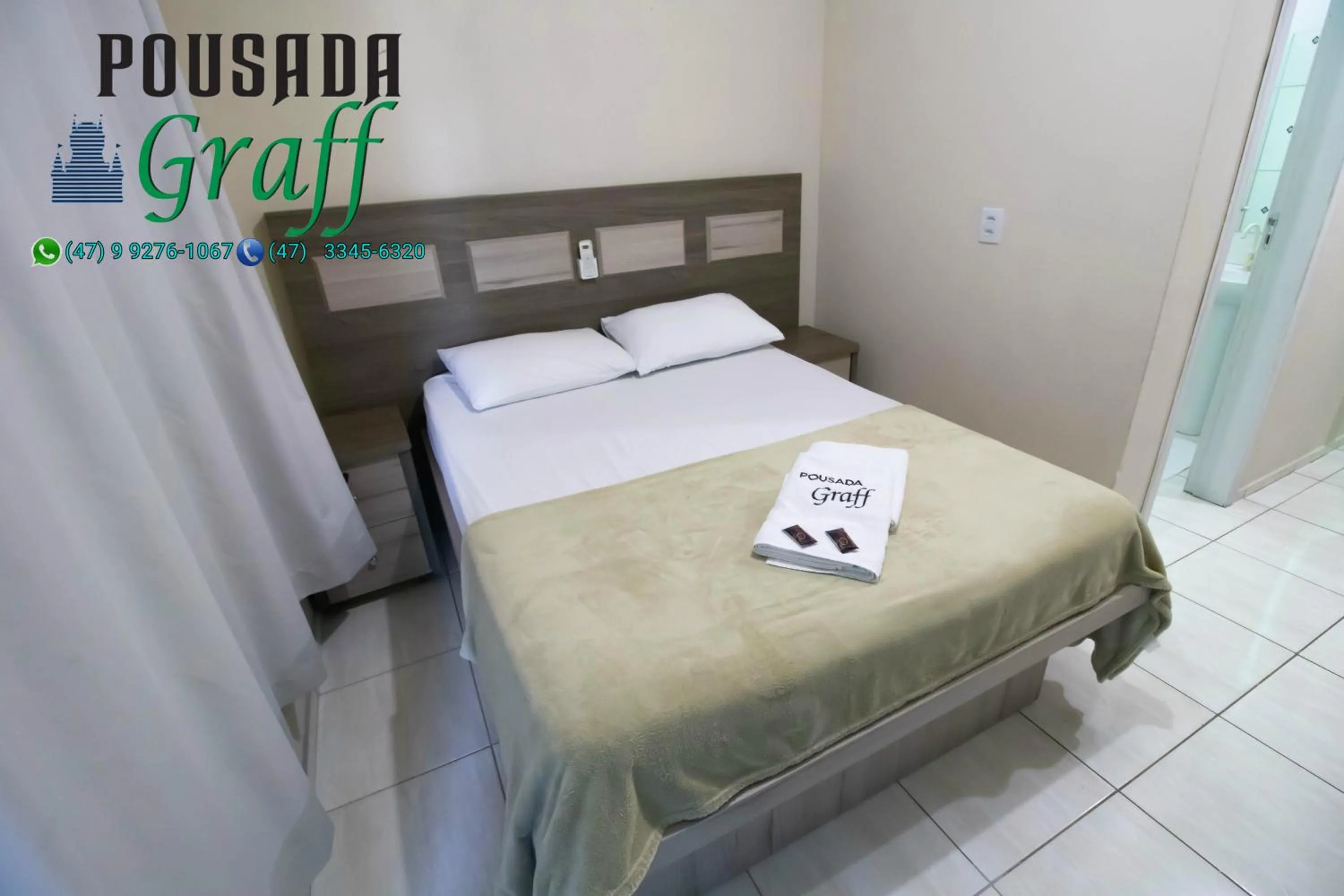 Photo of the whole room, Bed in Pousada Graff