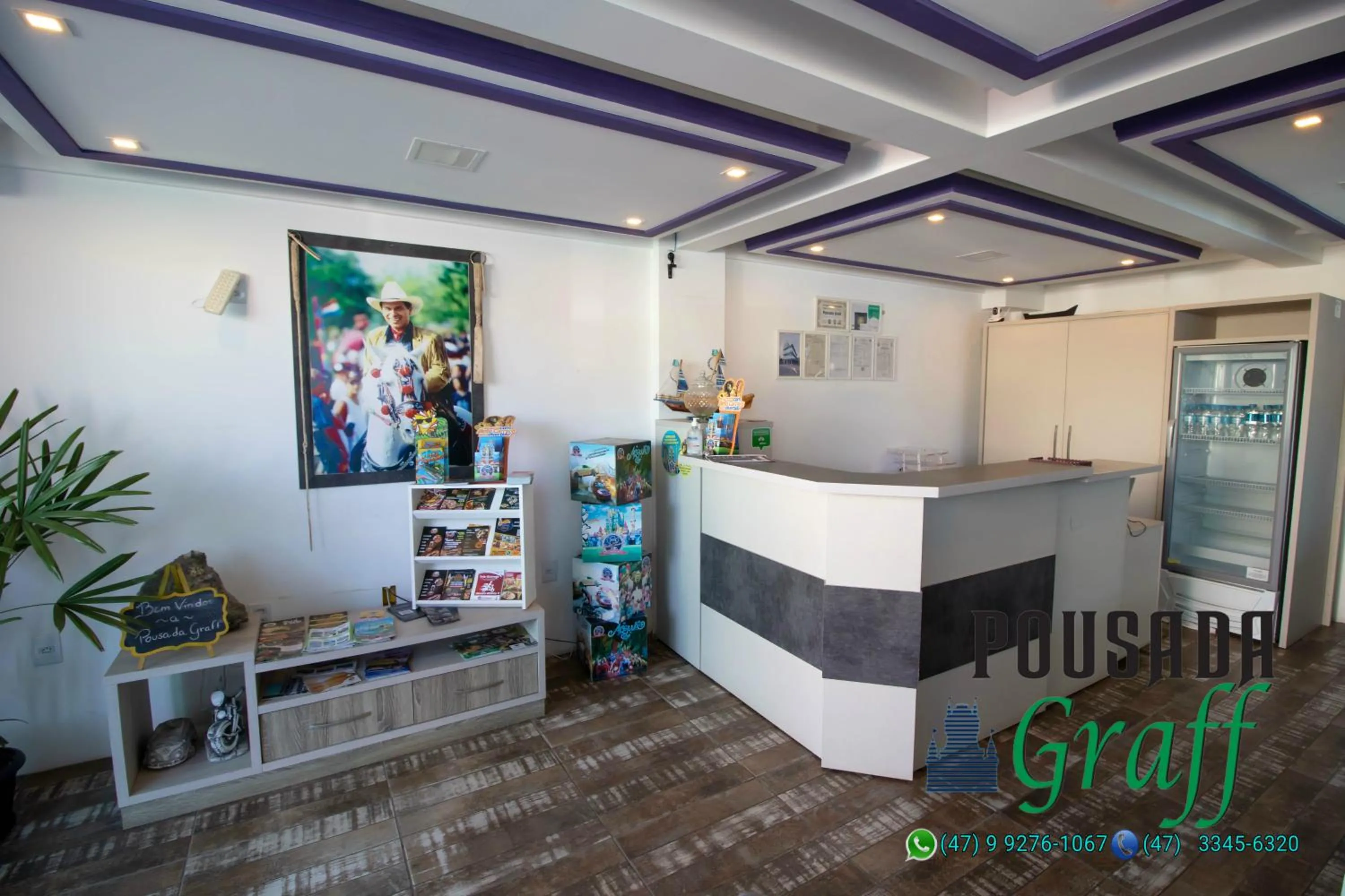 Lobby or reception in Pousada Graff