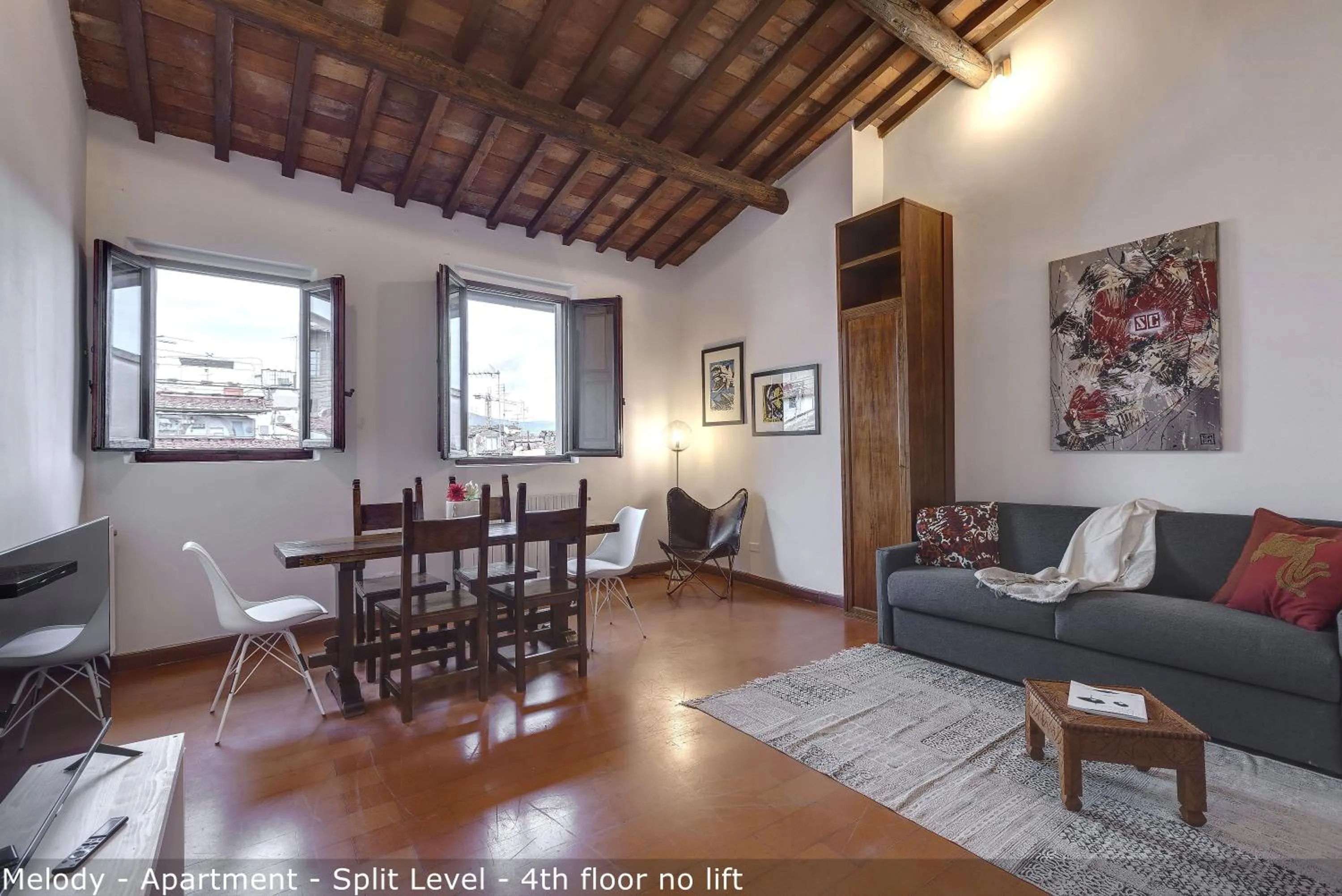 Apartment - Split Level - Fourth Floor  in Opera - Sinfonia - Minuetto - Melody Apartments by Mamo Florence