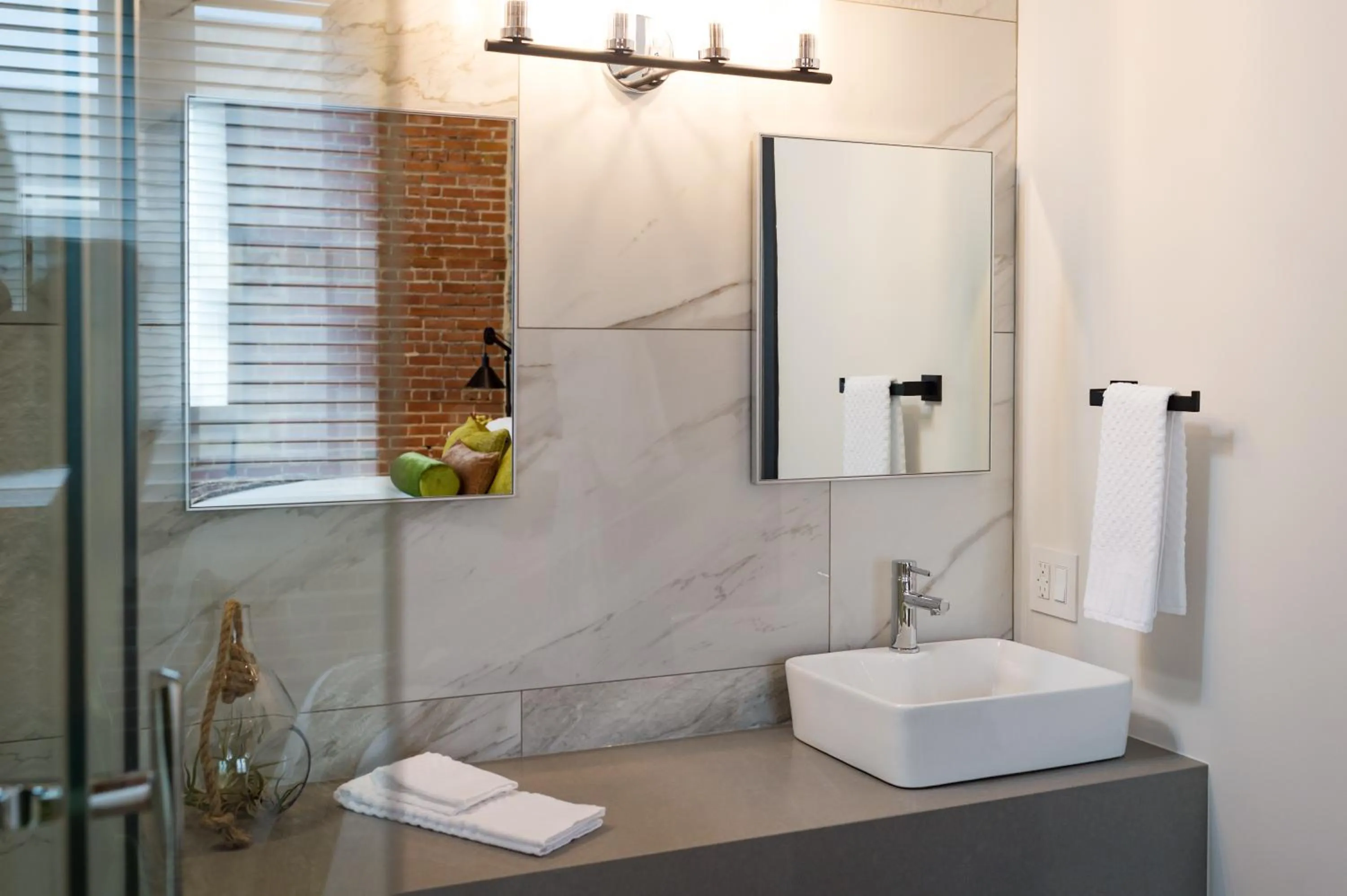 Bathroom in 48 King West Boutique Hotel