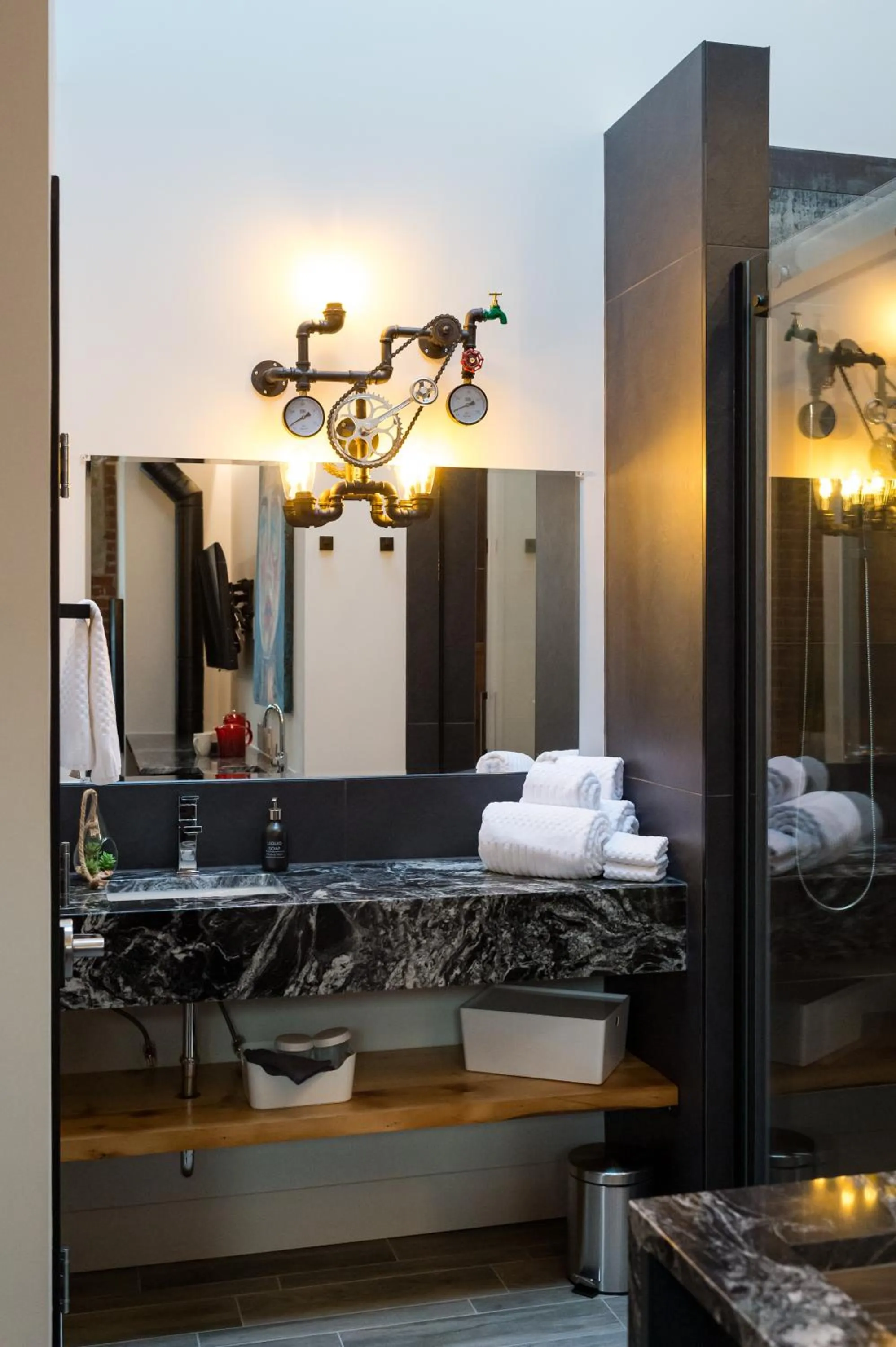 Bathroom in 48 King West Boutique Hotel