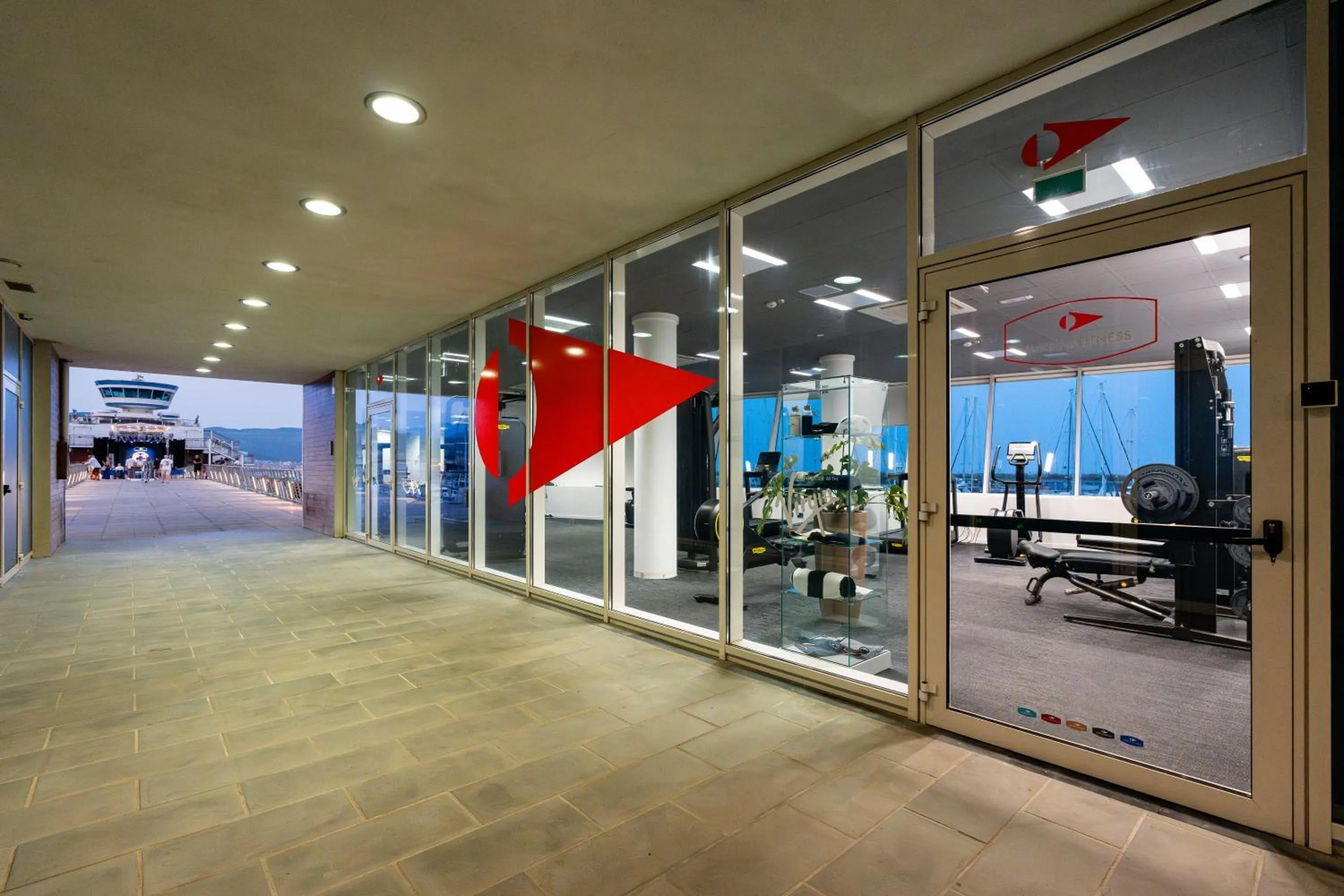 Fitness centre/facilities in Albergo Yacht Club Marina Di Loano