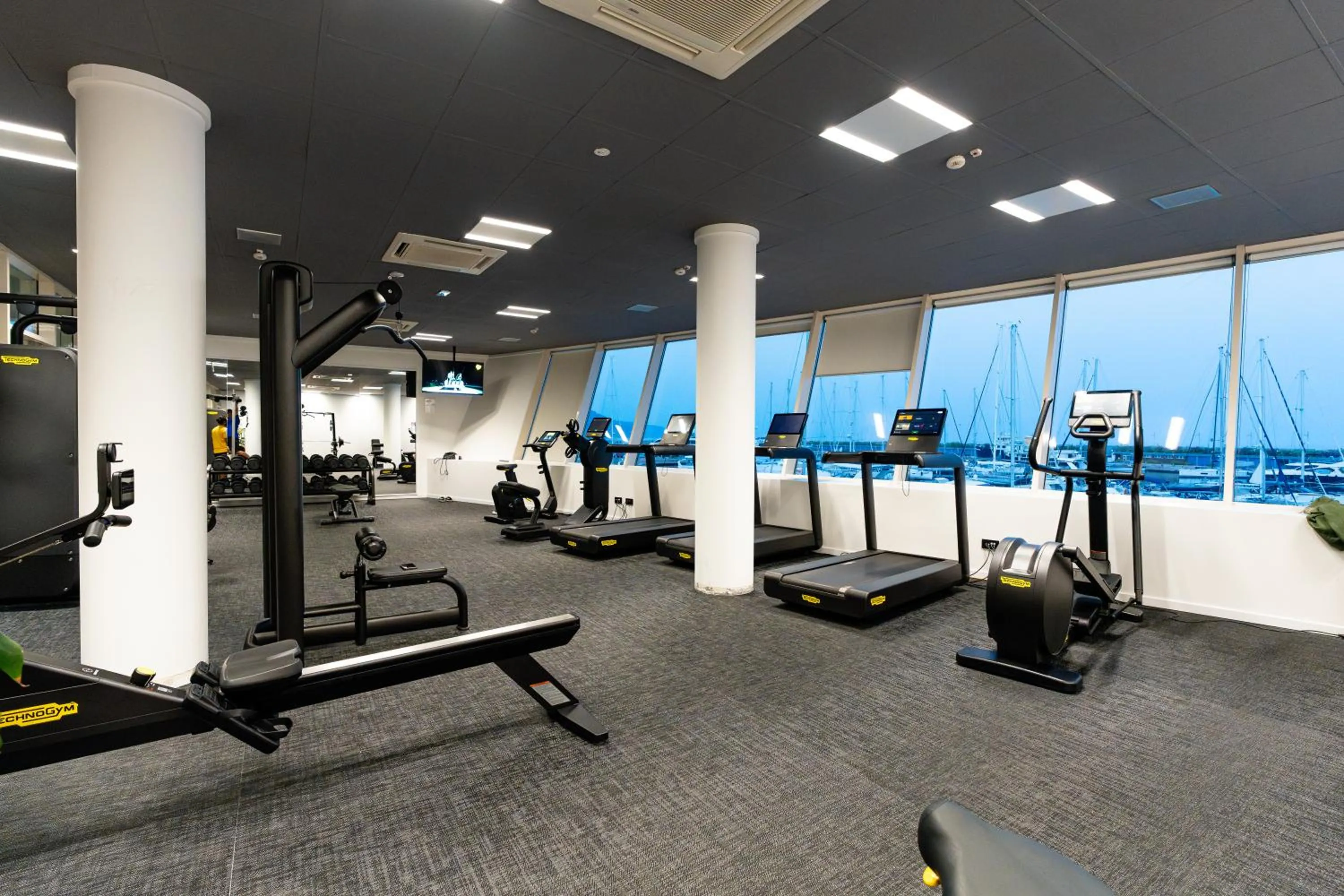 Fitness centre/facilities in Albergo Yacht Club Marina Di Loano