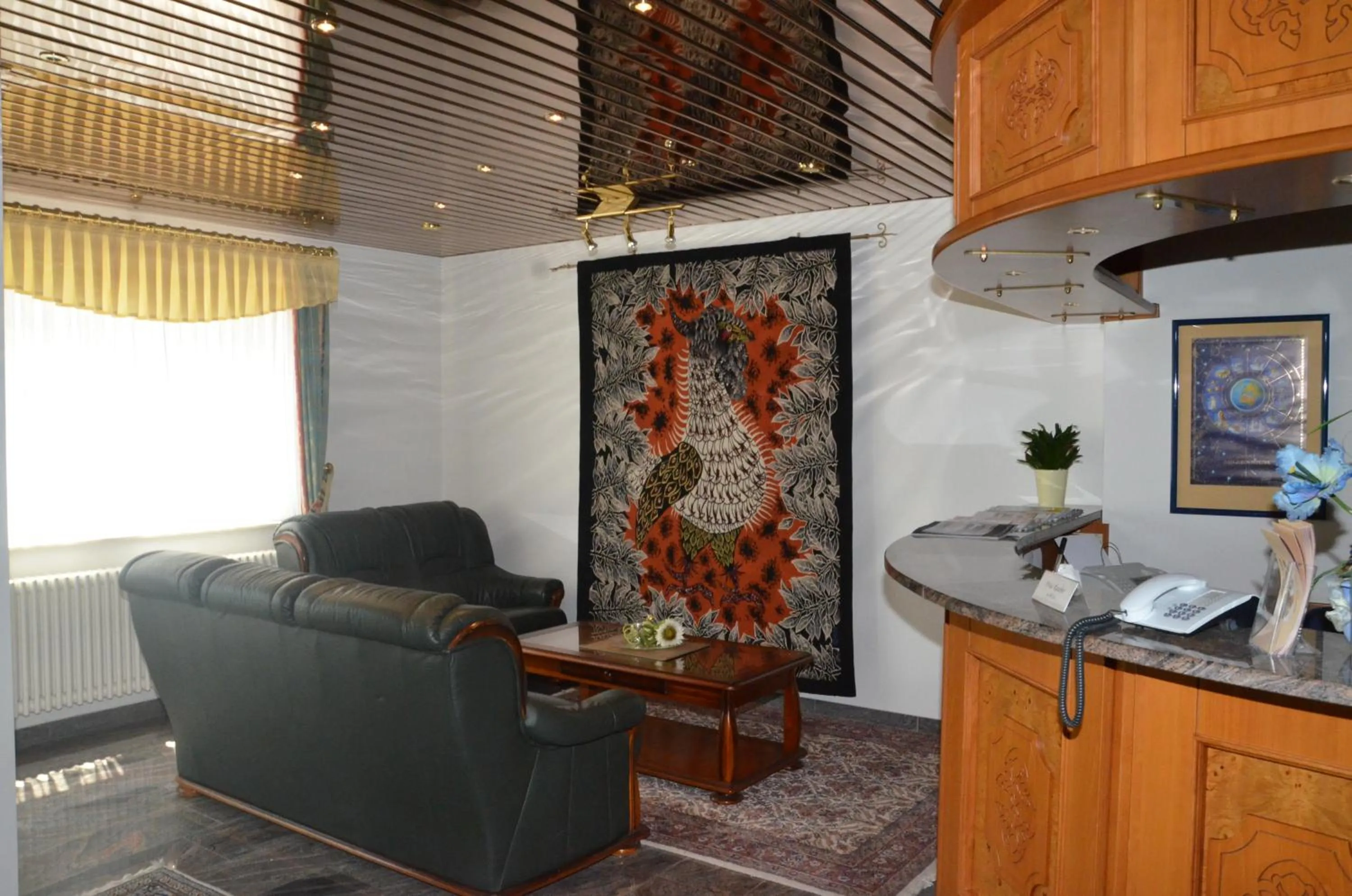 Lobby or reception in Central Inn Hotel garni