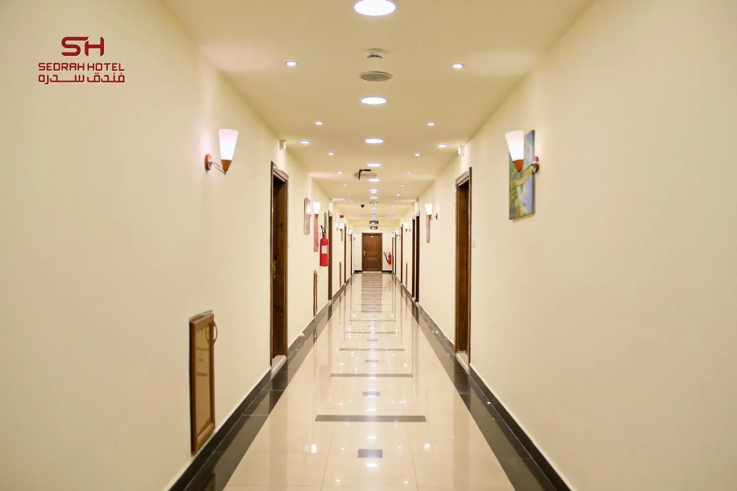 Area and facilities in Sedrah Hotel