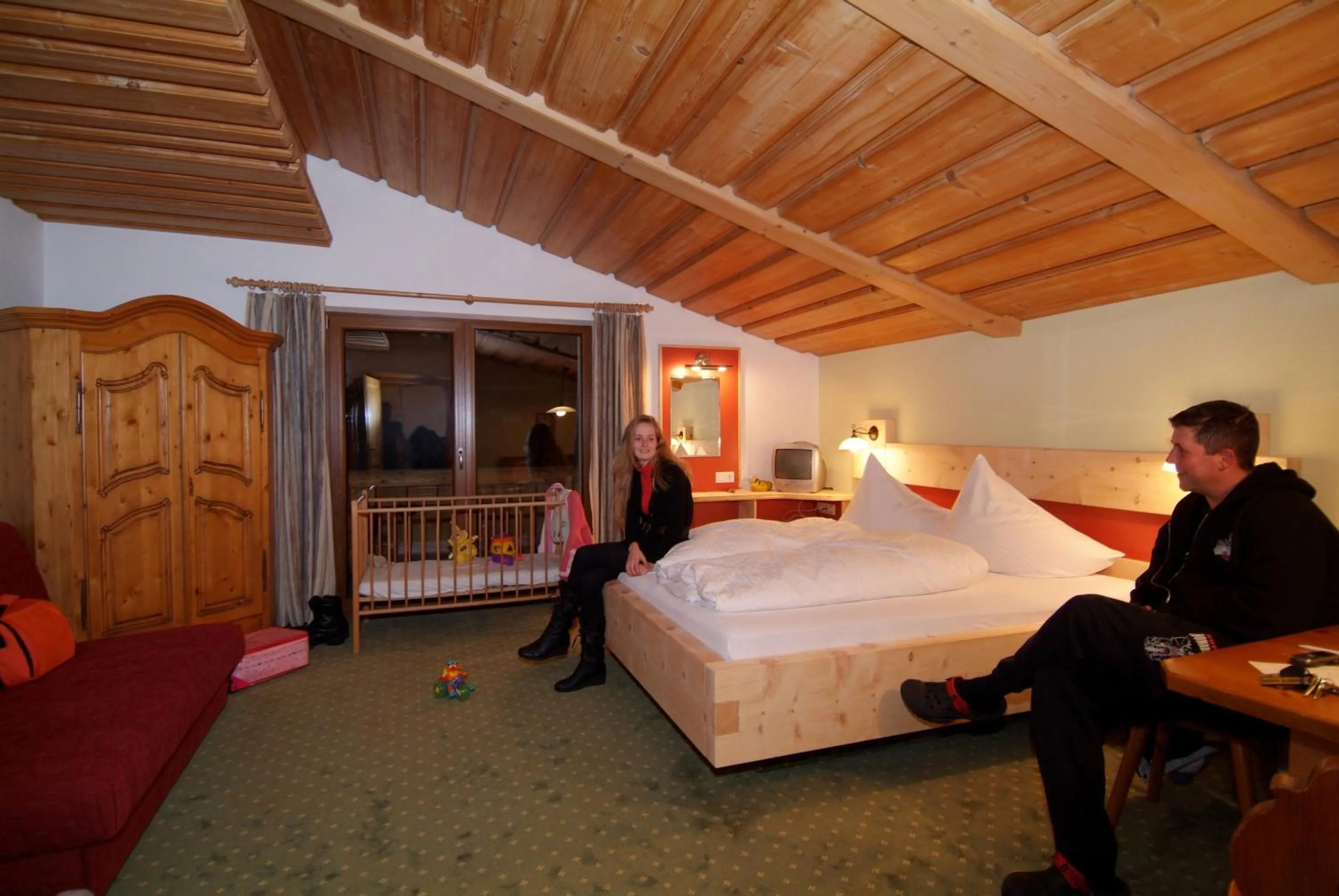 Bed in Appartement Ambrosius