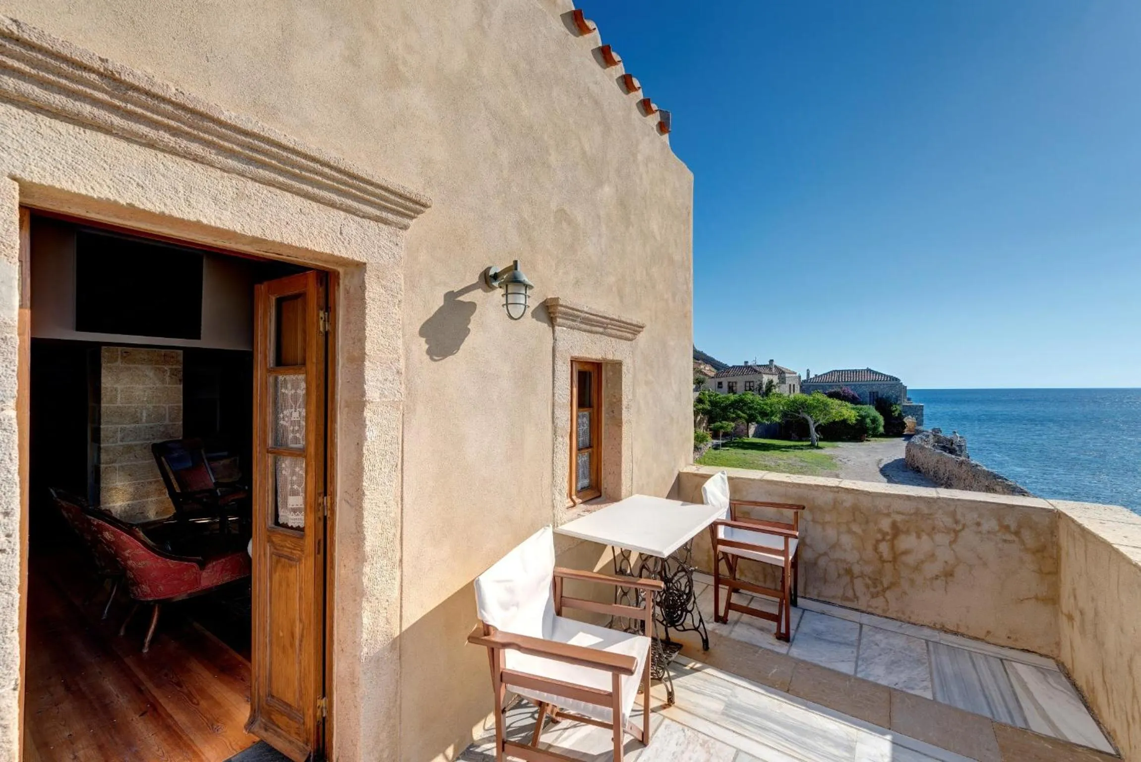 View (from property/room) in Malvasia Traditional Hotel