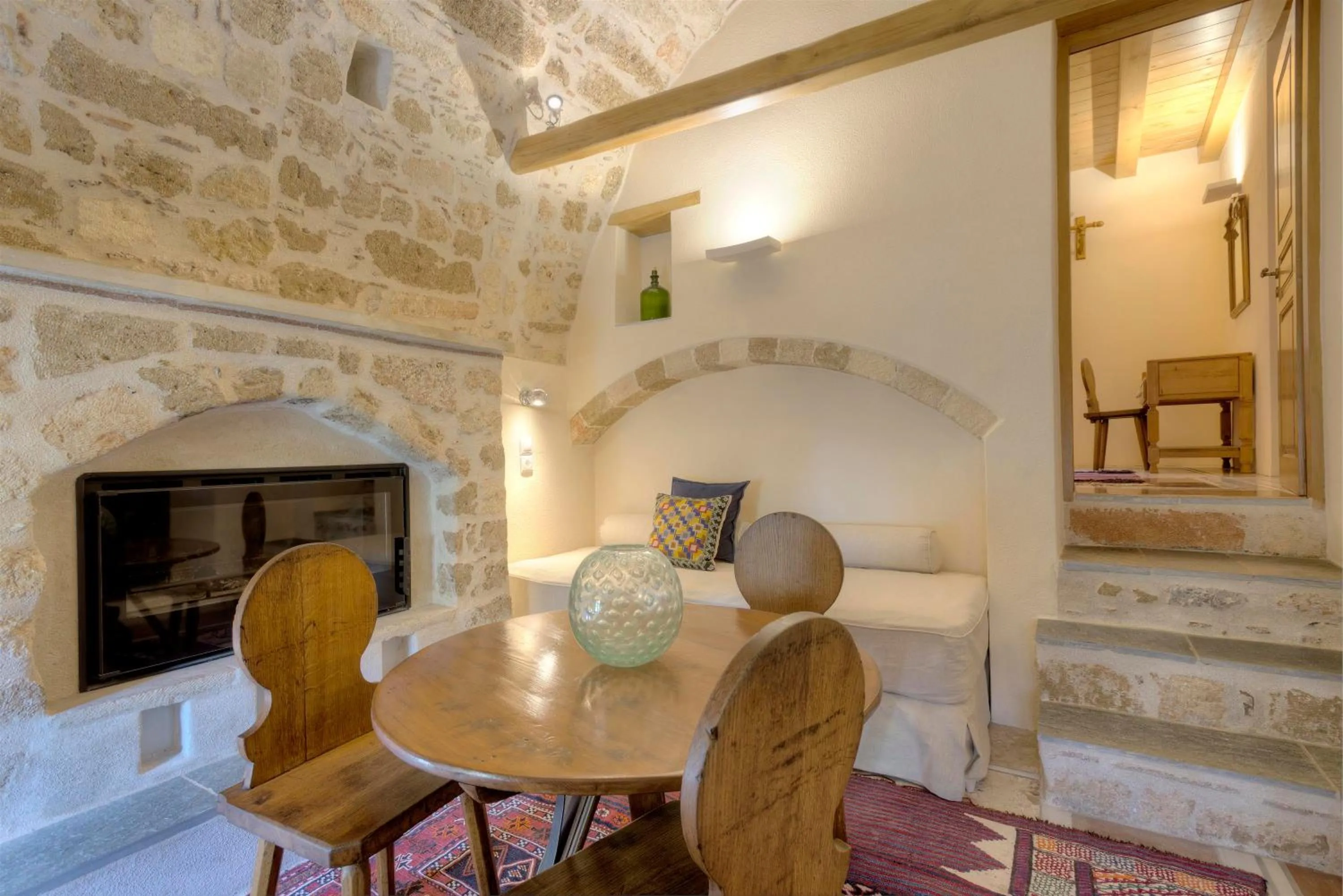 Living room in Ritsos Guesthouse