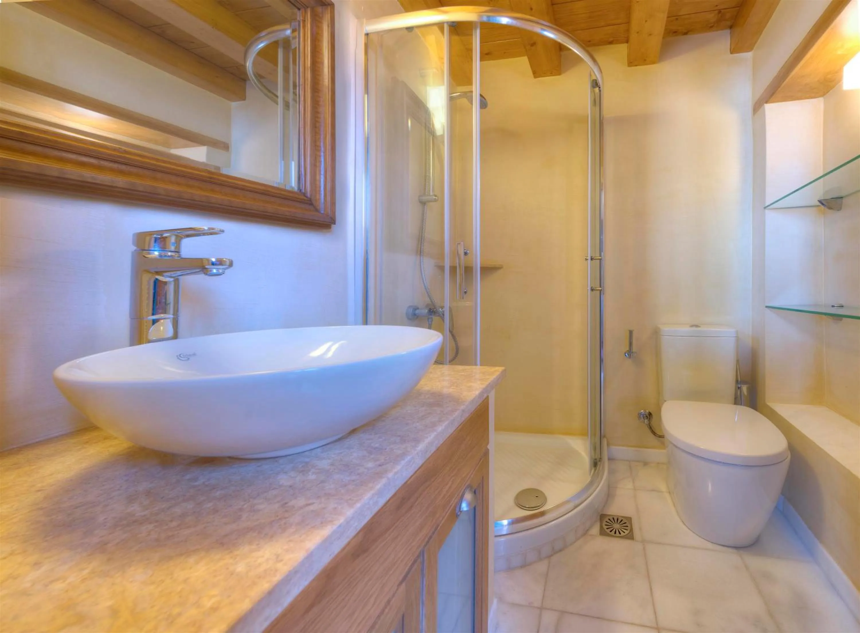 Shower in Ritsos Guesthouse