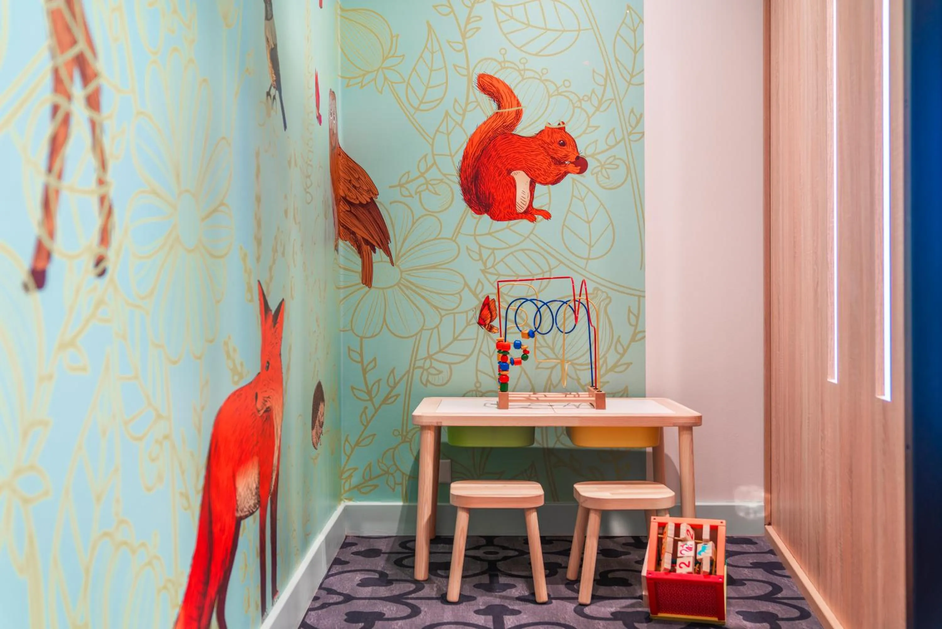 Children play ground in ibis Styles Carcassonne La Cité