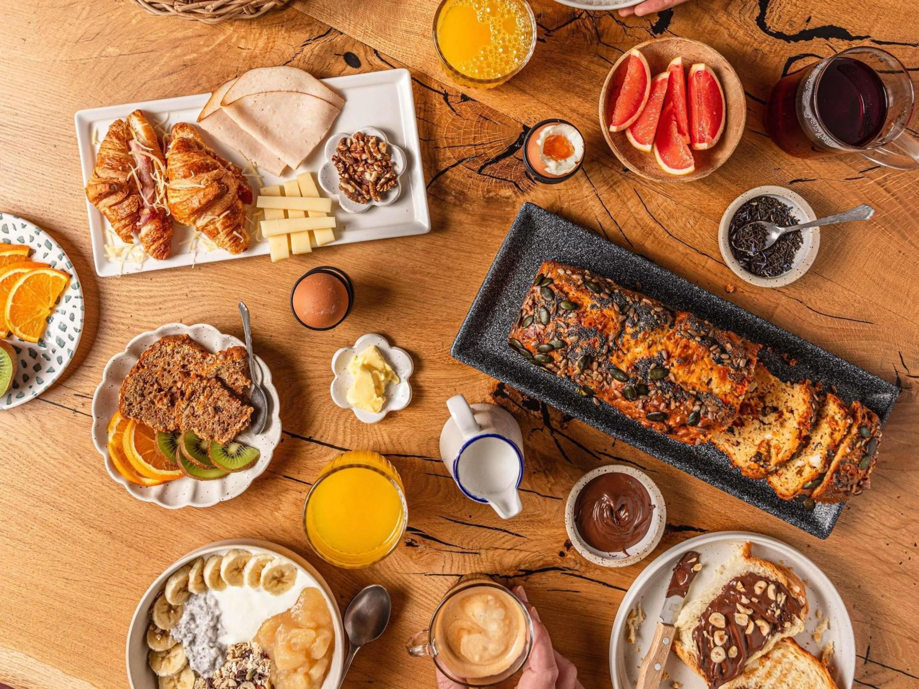 Breakfast in ibis Styles Carcassonne La Cité