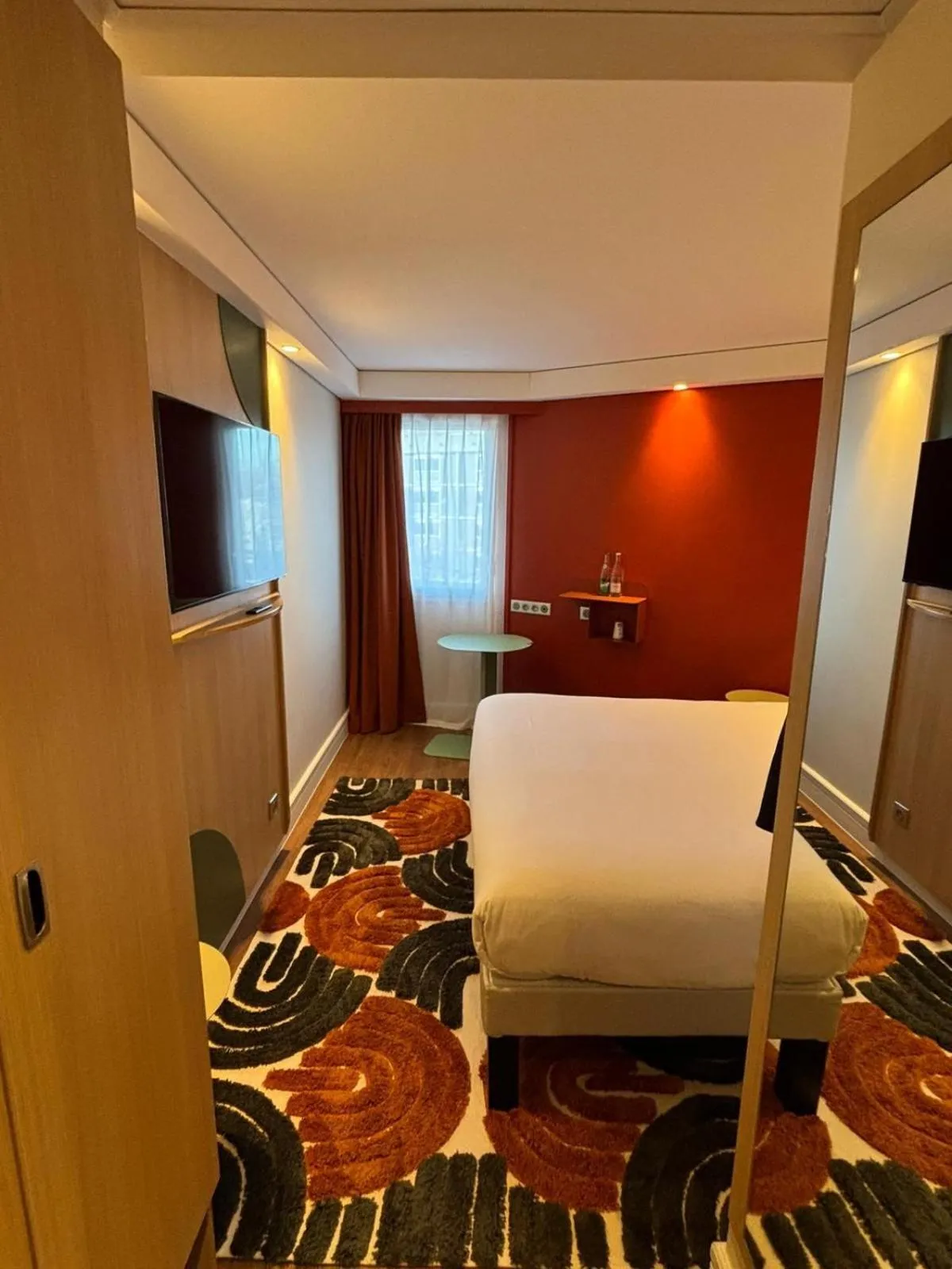 Bed in Hotel Novel Restaurant La Mamma