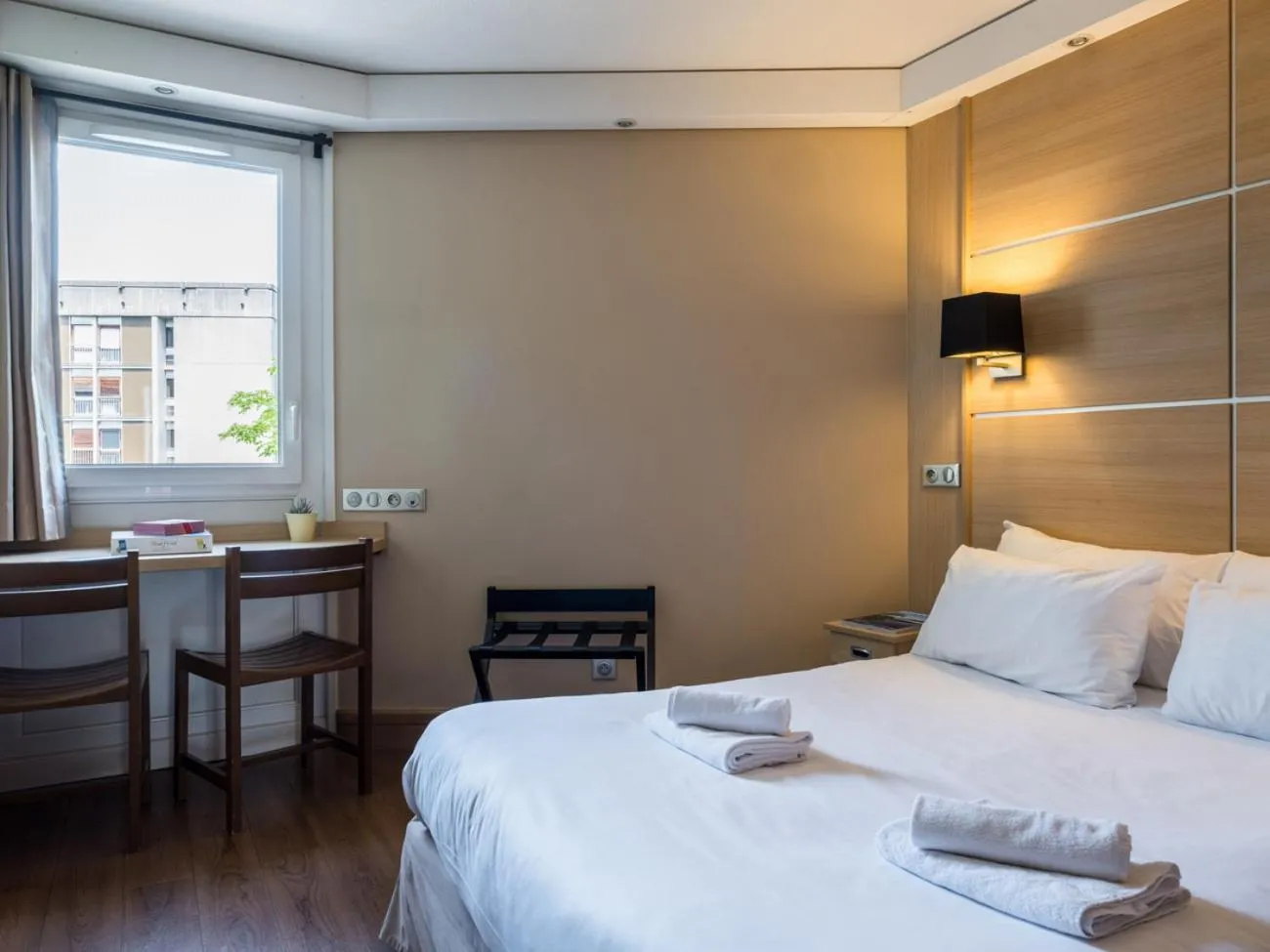 Bed in Hotel Novel Restaurant La Mamma