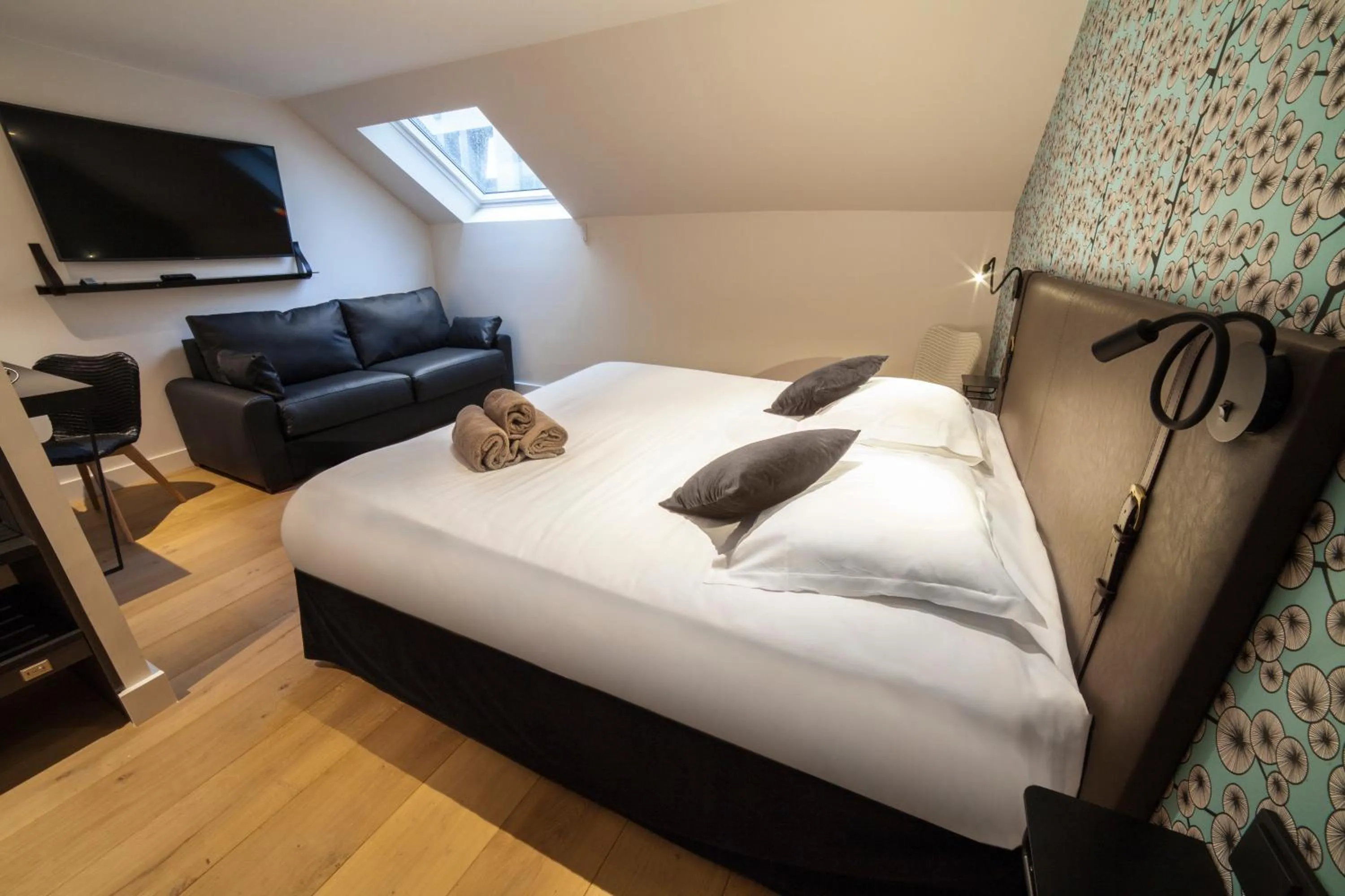 Photo of the whole room, Bed in La Valiz