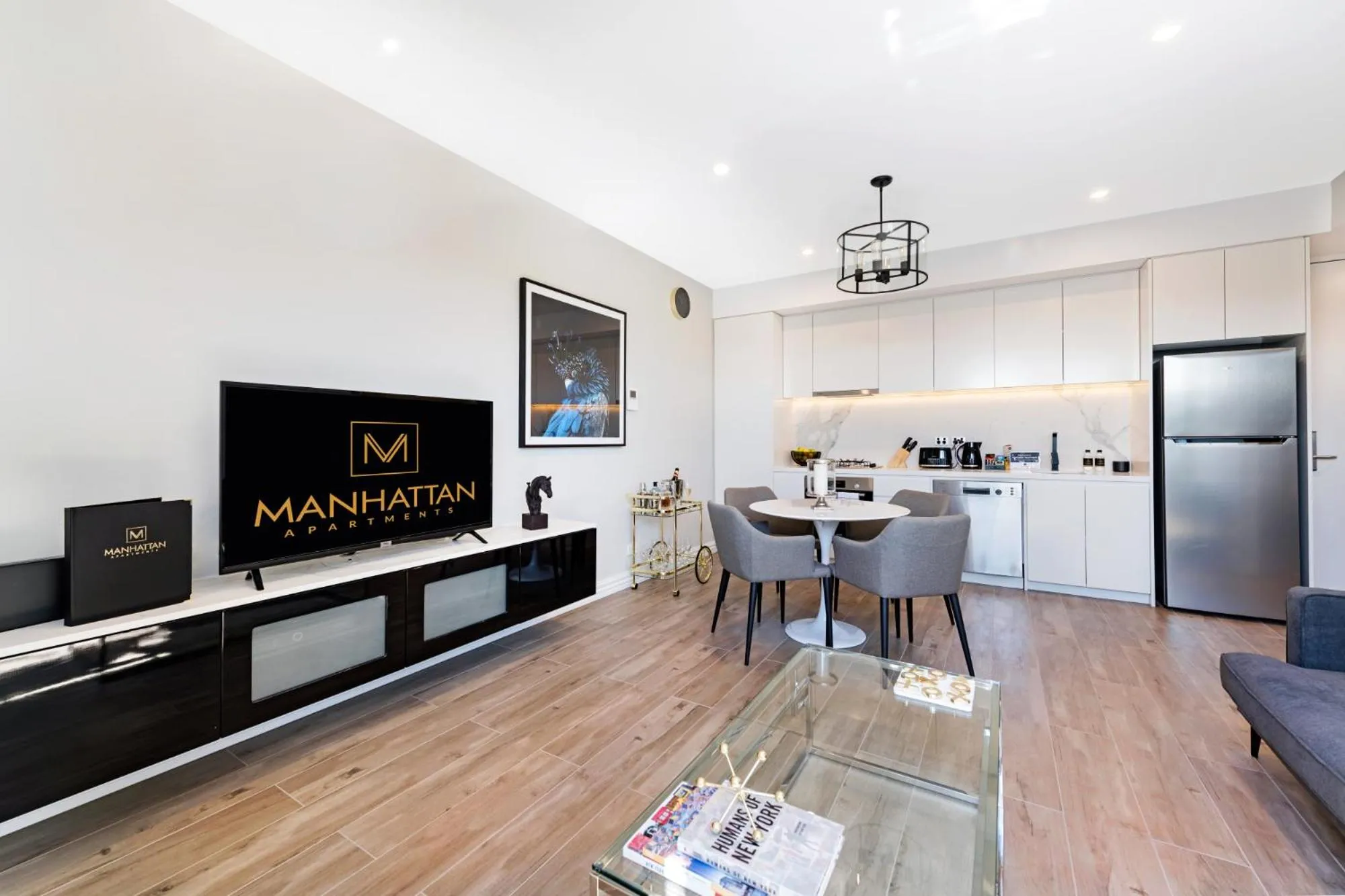 Communal lounge/ TV room in Manhattan Apartments - Glen Iris