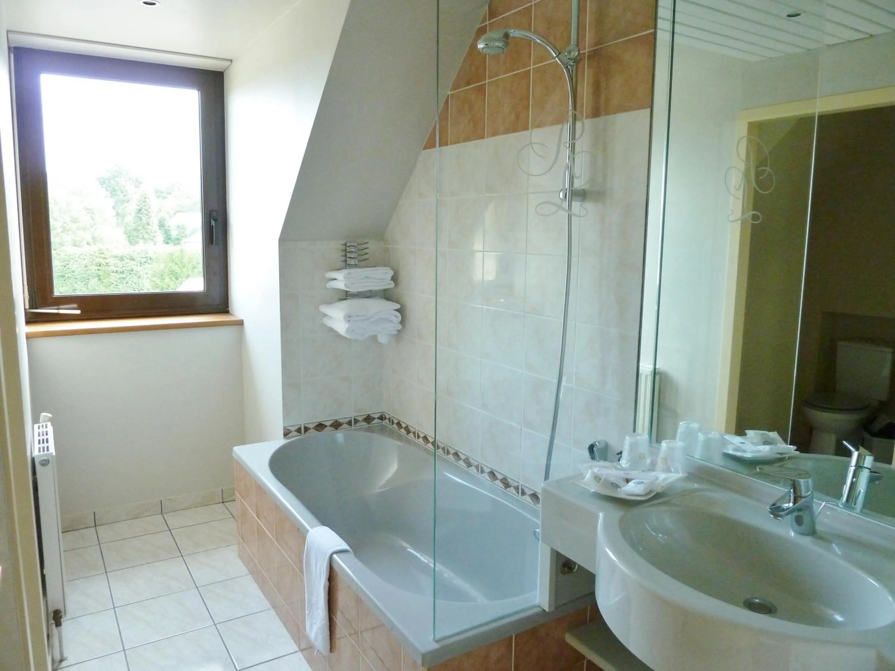 Bathroom in Best Western Le Relais de Laguiole Hôtel & Spa