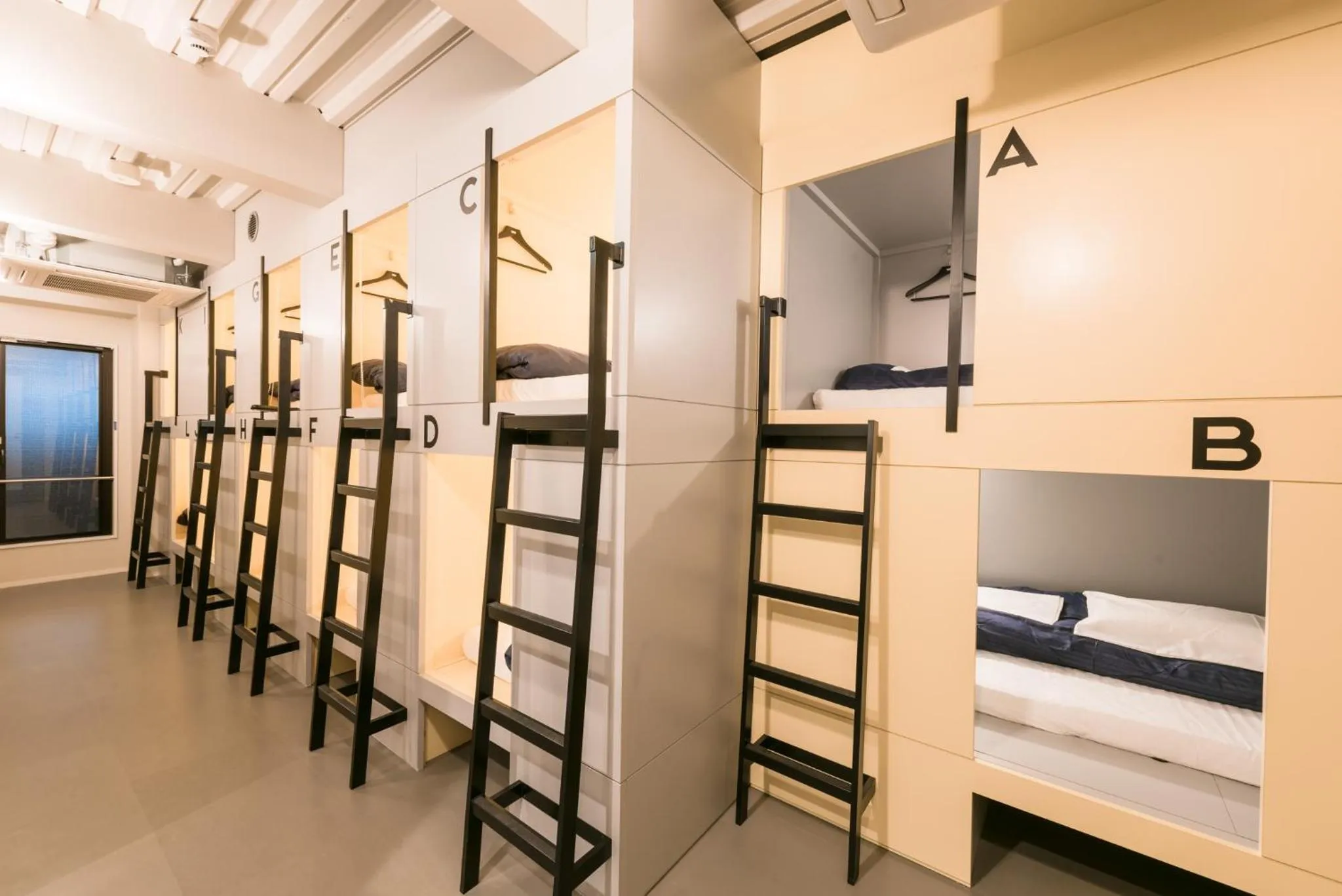 Bed in &AND HOSTEL KURAMAE west