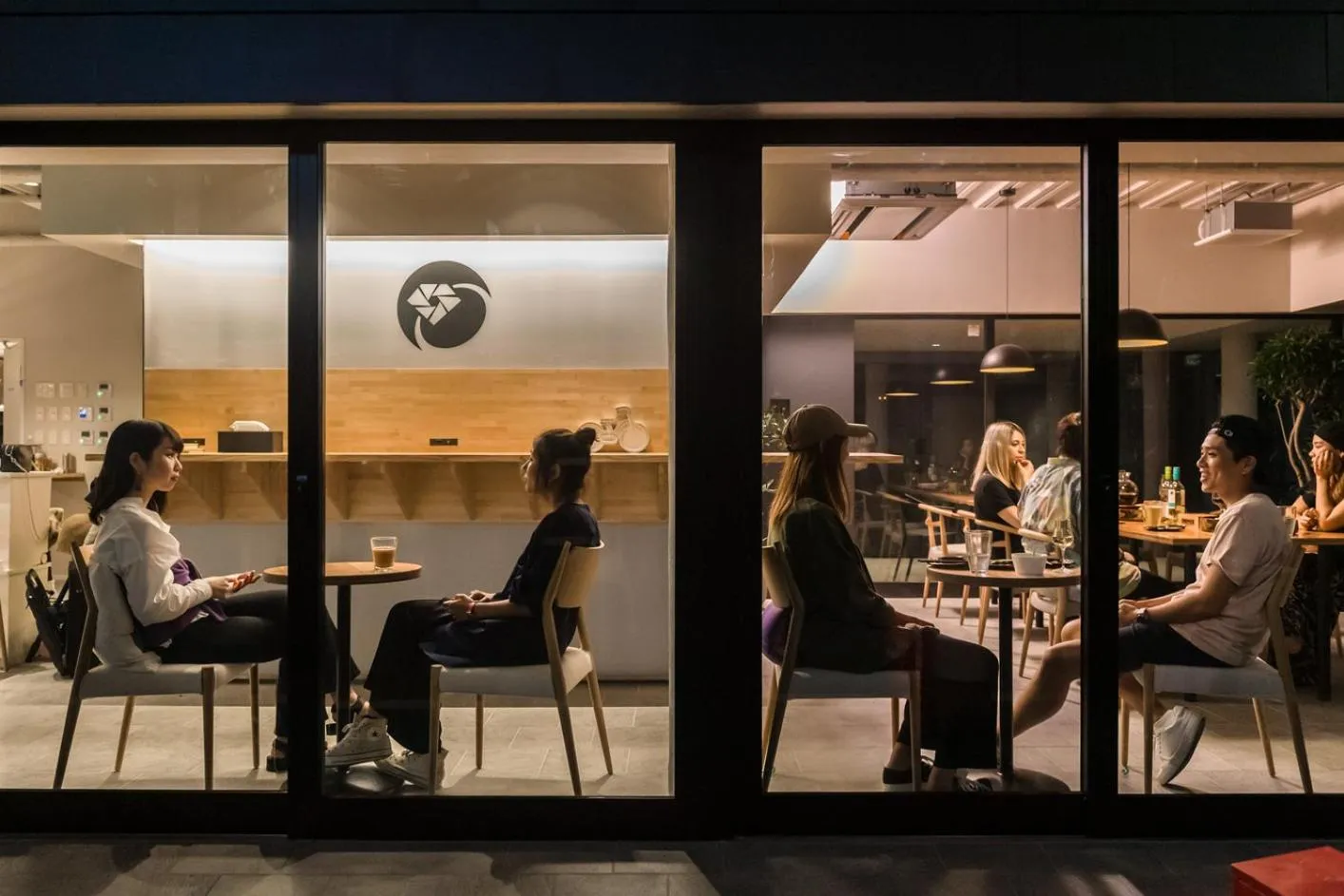 Communal lounge/ TV room in &AND HOSTEL KURAMAE west