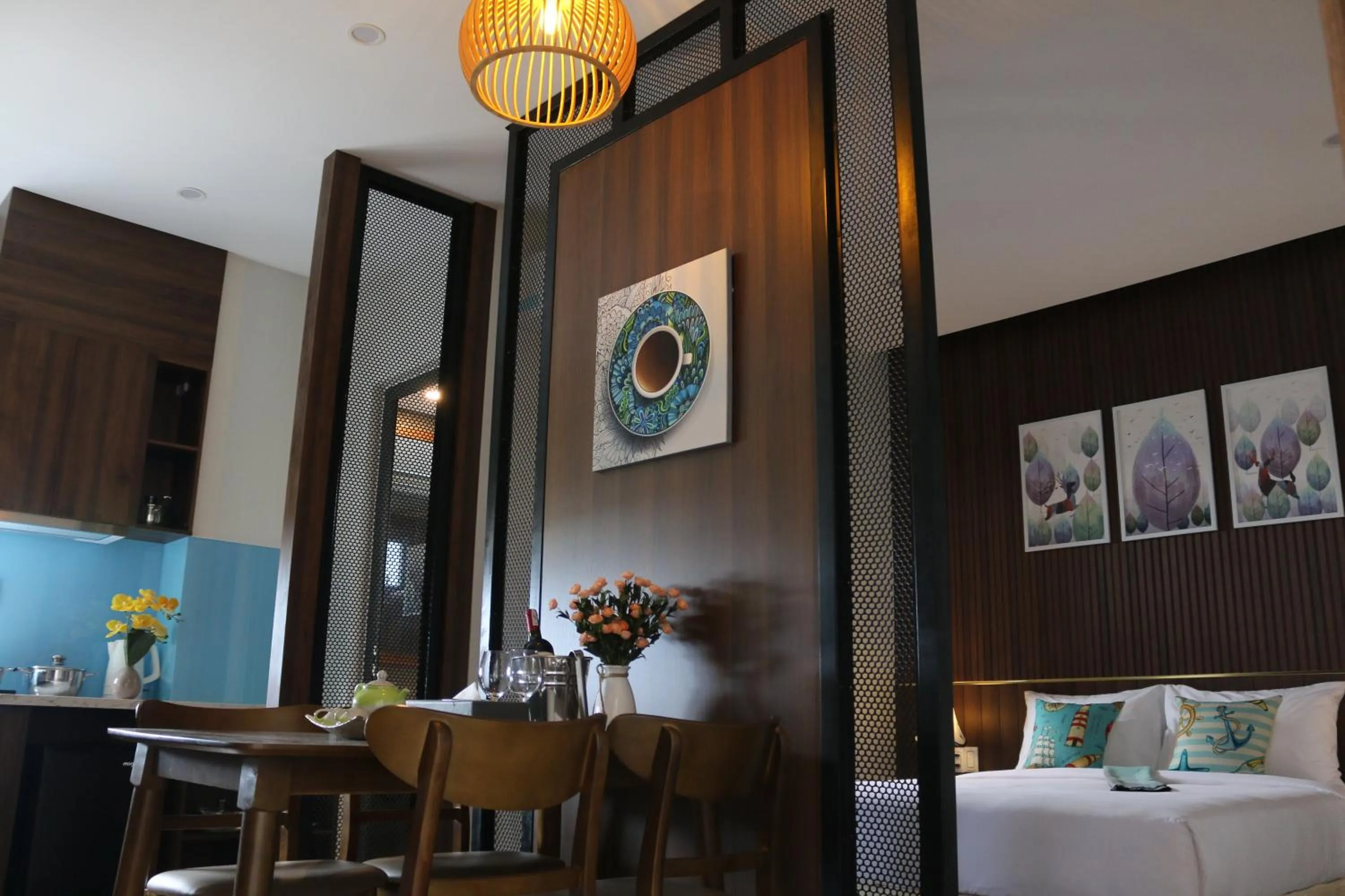 Kitchen or kitchenette in The Fish Village Villa