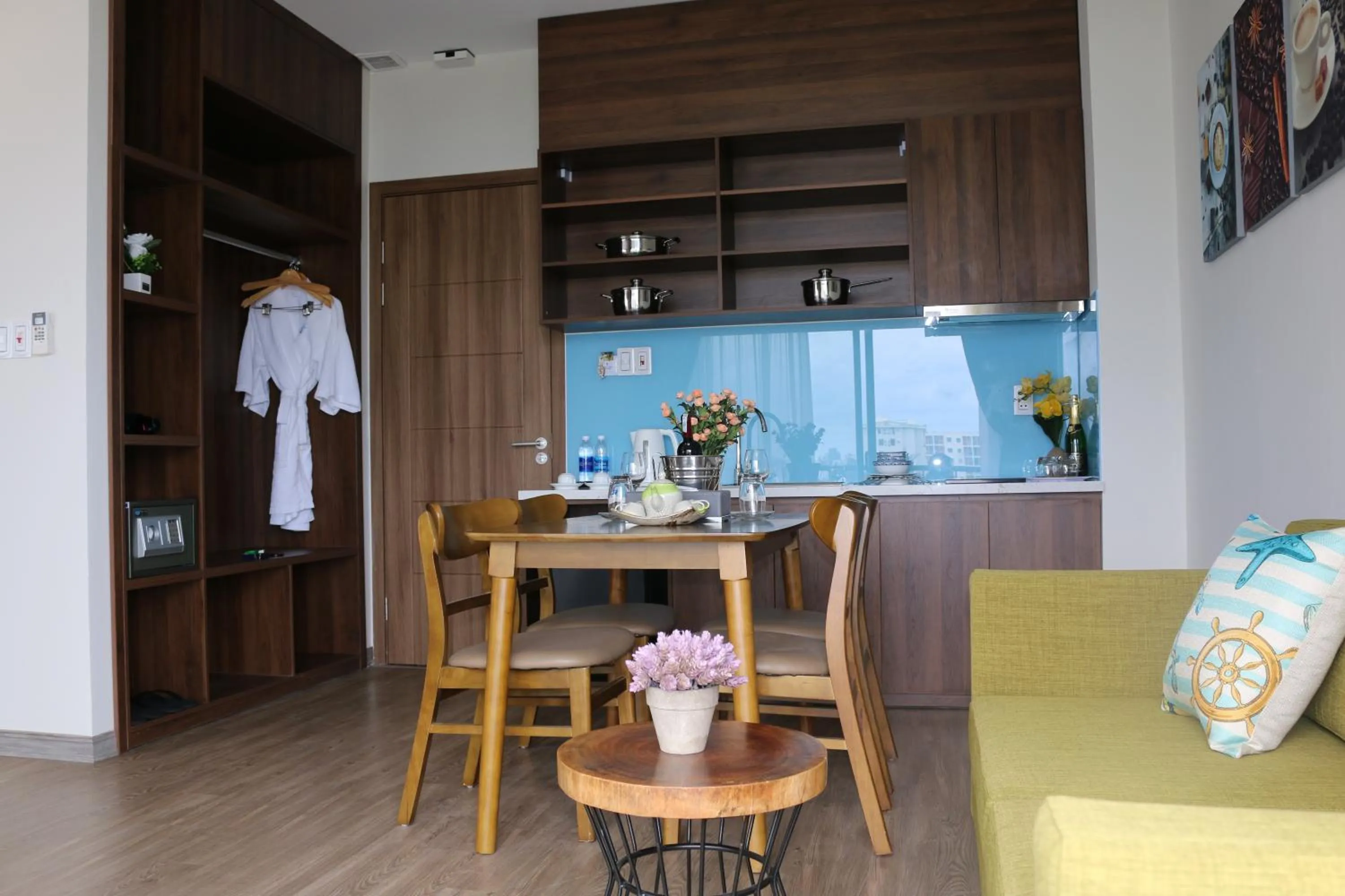 Coffee/tea facilities in The Fish Village Villa