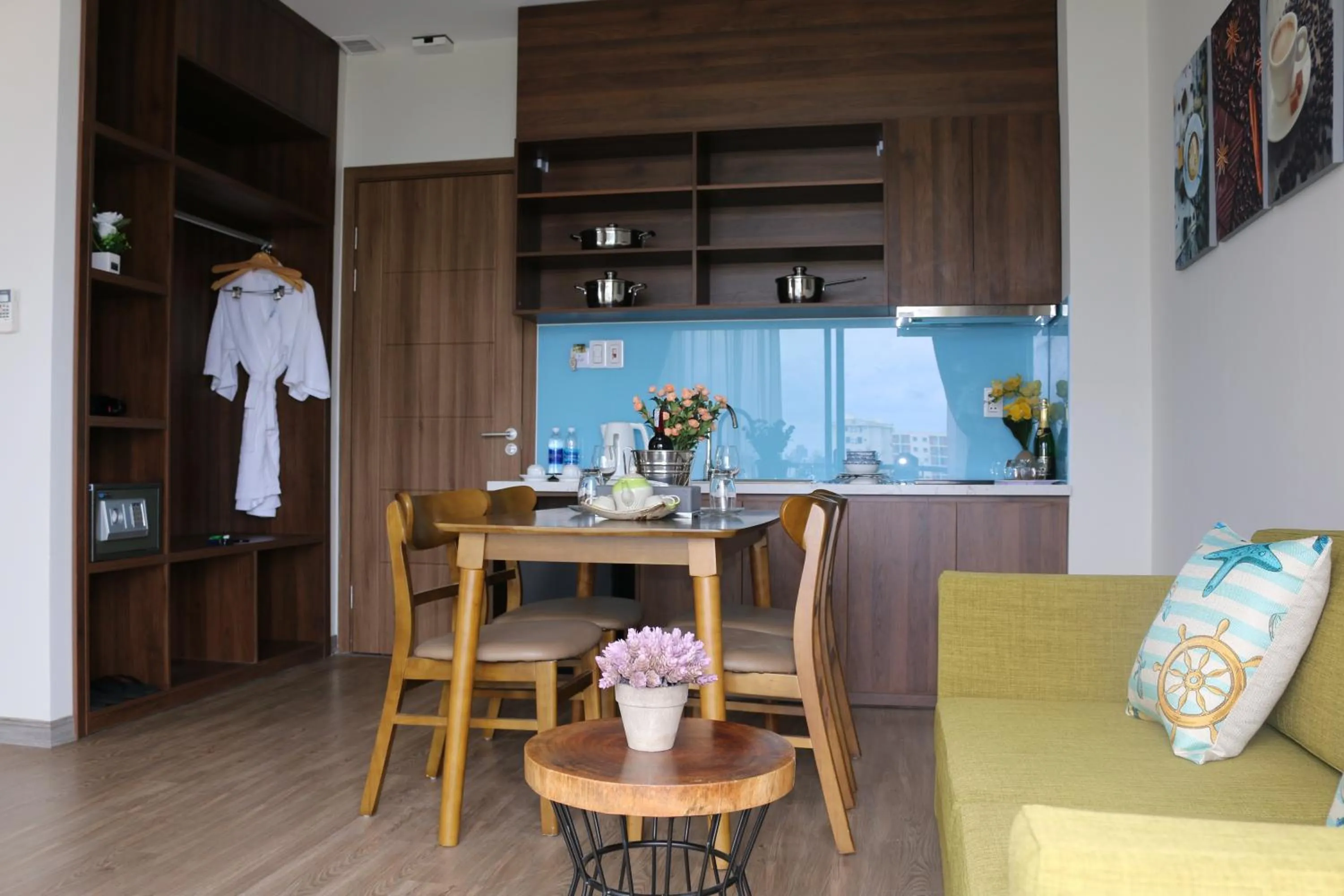 Coffee/tea facilities in The Fish Village Villa