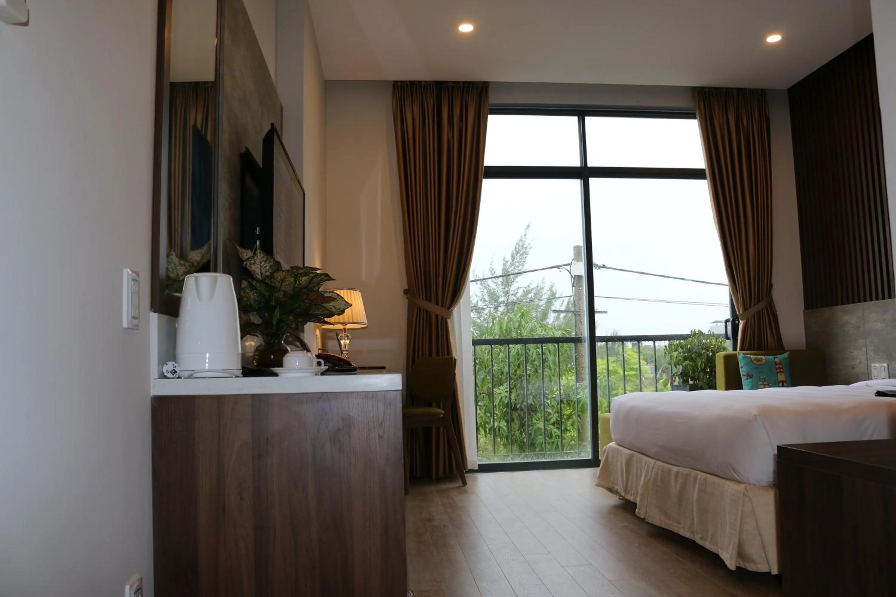 Bed in The Fish Village Villa