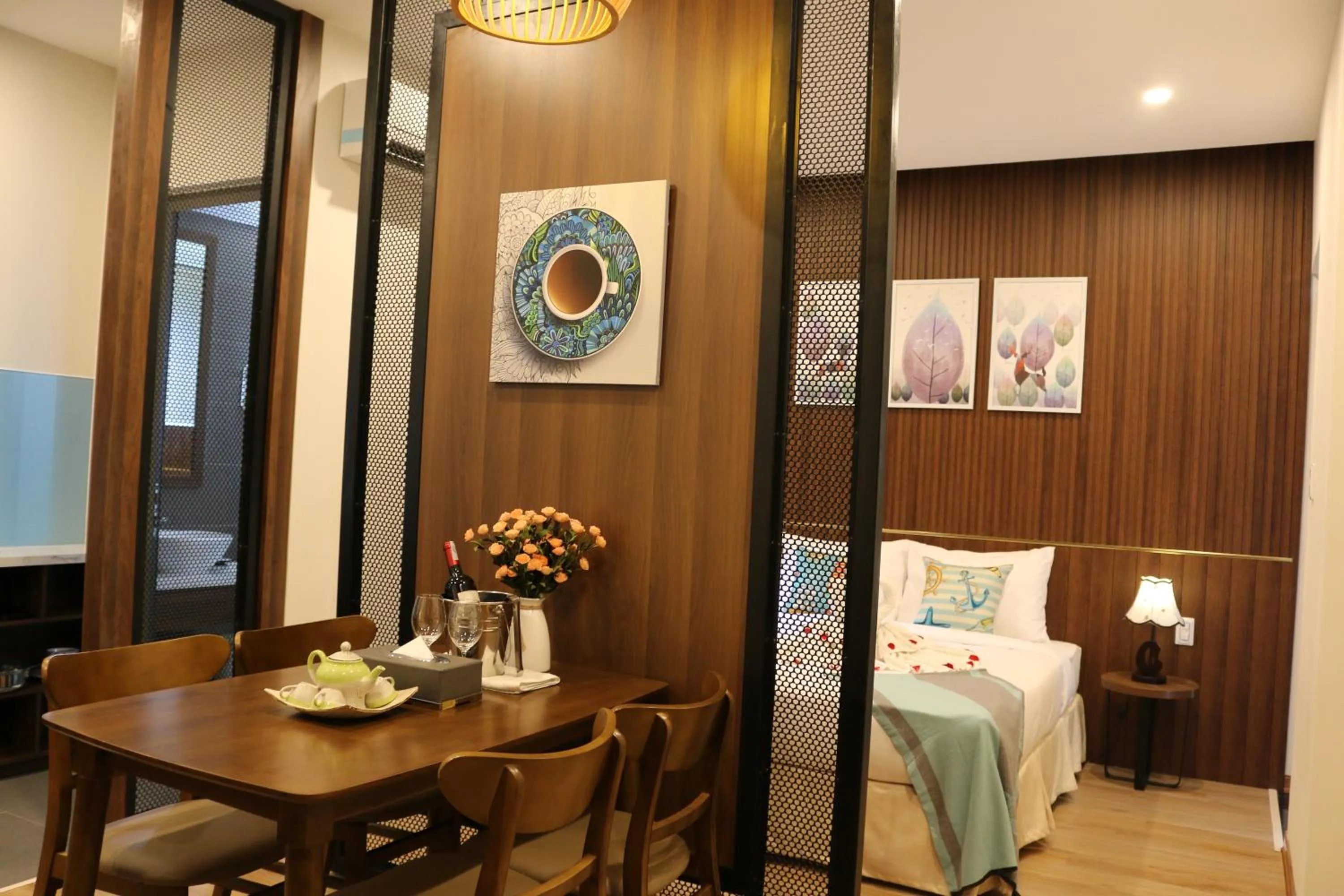 Coffee/tea facilities in The Fish Village Villa