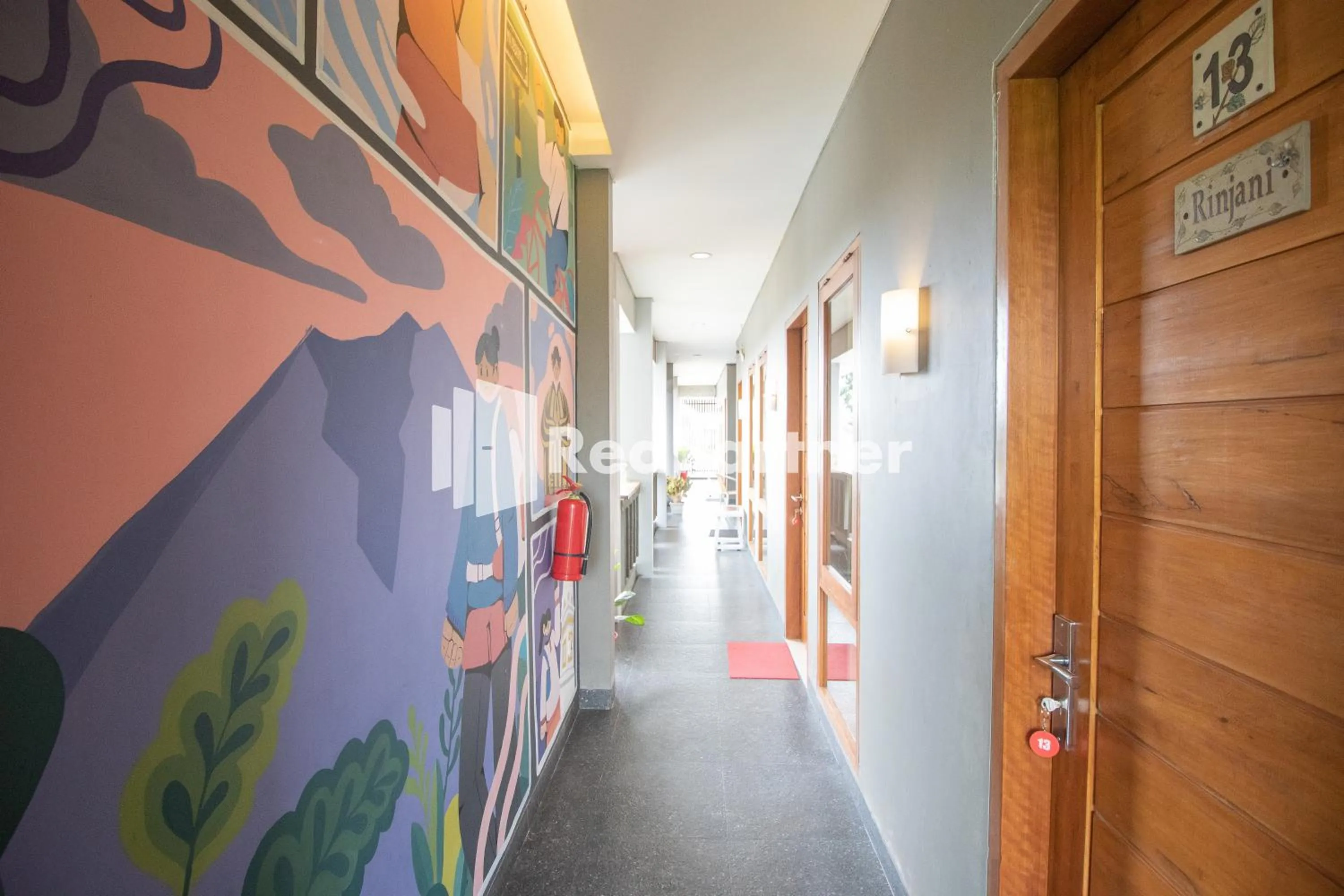 Facade/entrance in Griya Damai Syariah Yogyakarta Mitra RedDoorz