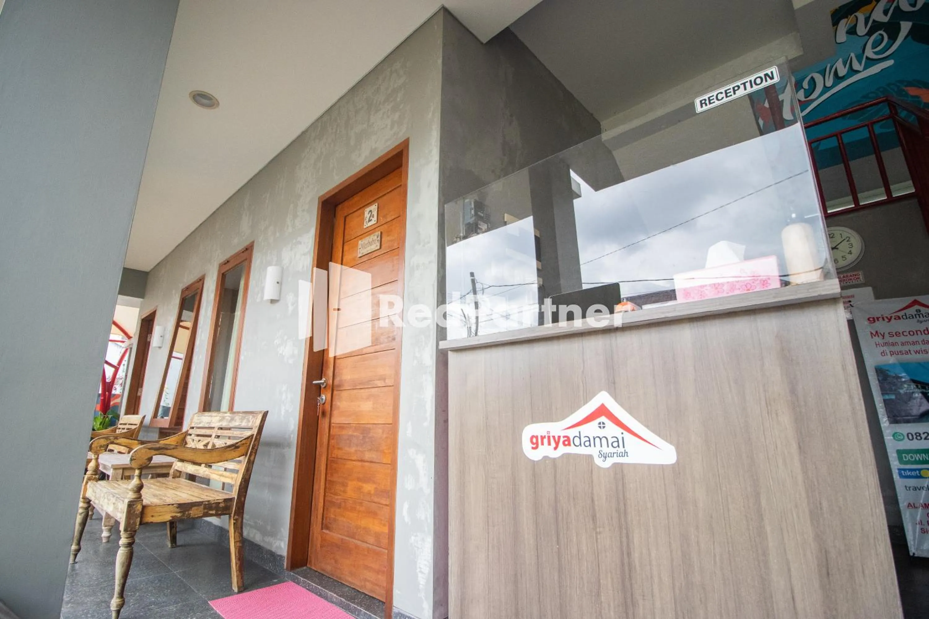 Lobby or reception in Griya Damai Syariah Yogyakarta Mitra RedDoorz