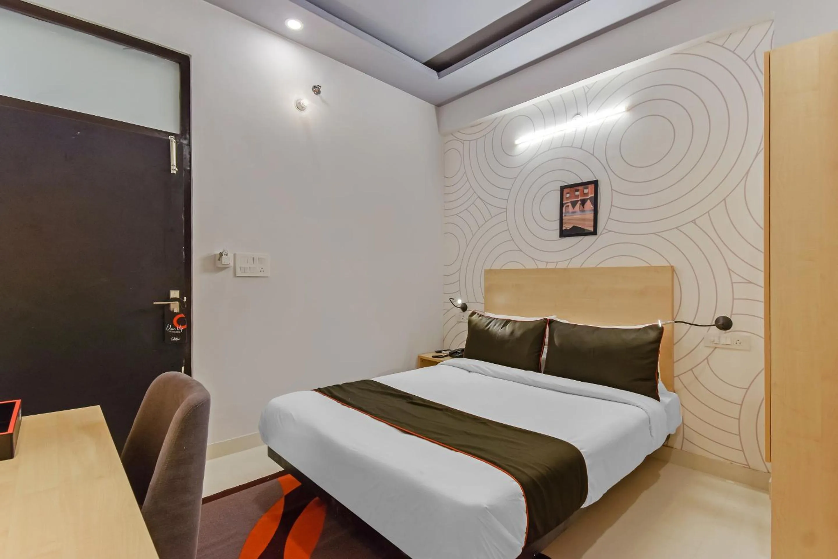 Facade/entrance, Bed in Super Collection O Govind Marg