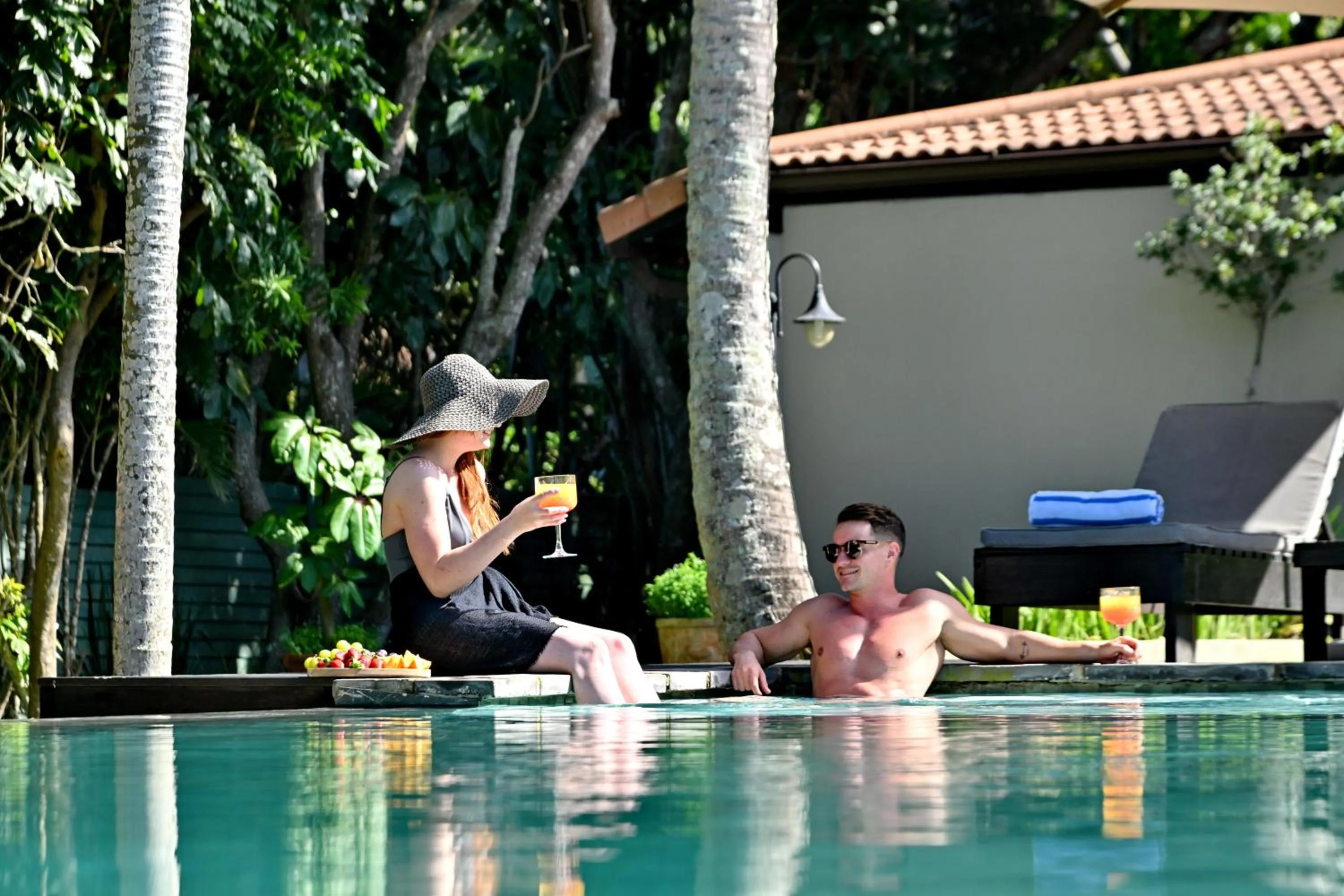 Swimming pool in La Perle